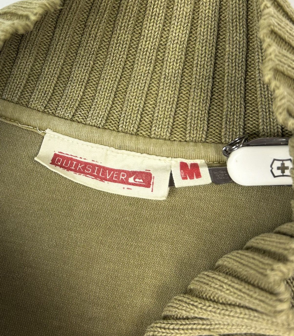 Quiksilver Vintage Quicksilver Sweatshirt Zip Up Sweater Surf Y2k Size US M / EU 48-50 / 2 - 17 Thumbnail