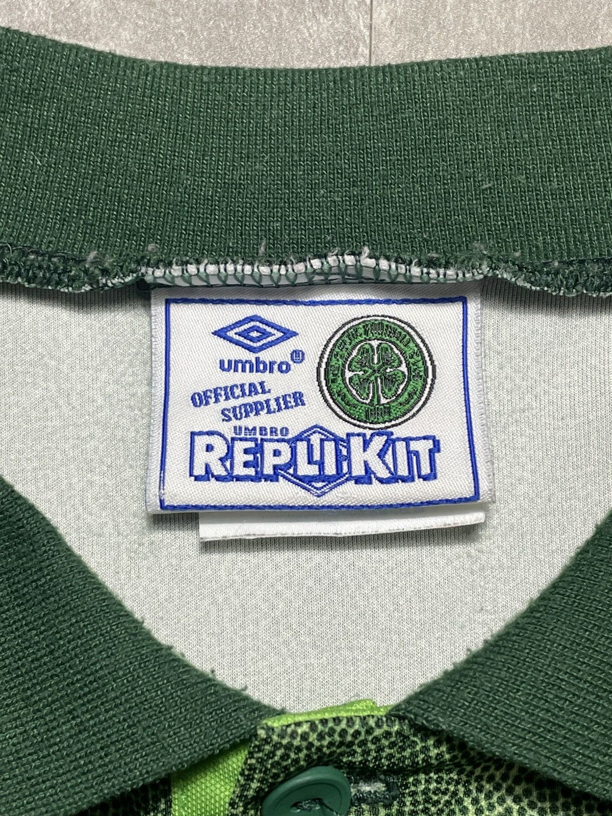Umbro Umbro Celtic Glasgow 1991 1992 Away Shirt Soccer Jersey Size US M / EU 48-50 / 2 - 6 Thumbnail