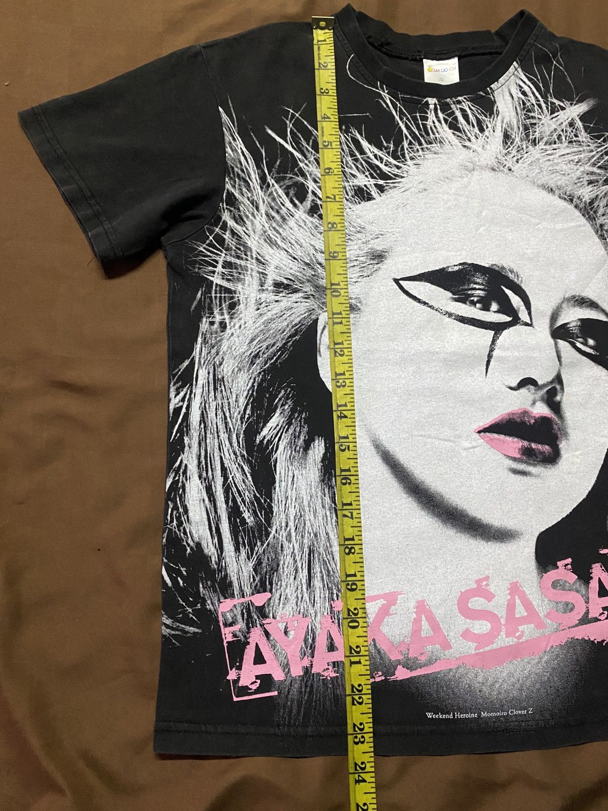 Band Tees Ayaka Sasaki J-Pop Idol Overprint Tee Size S / US 4 / IT 40 - 7 Thumbnail
