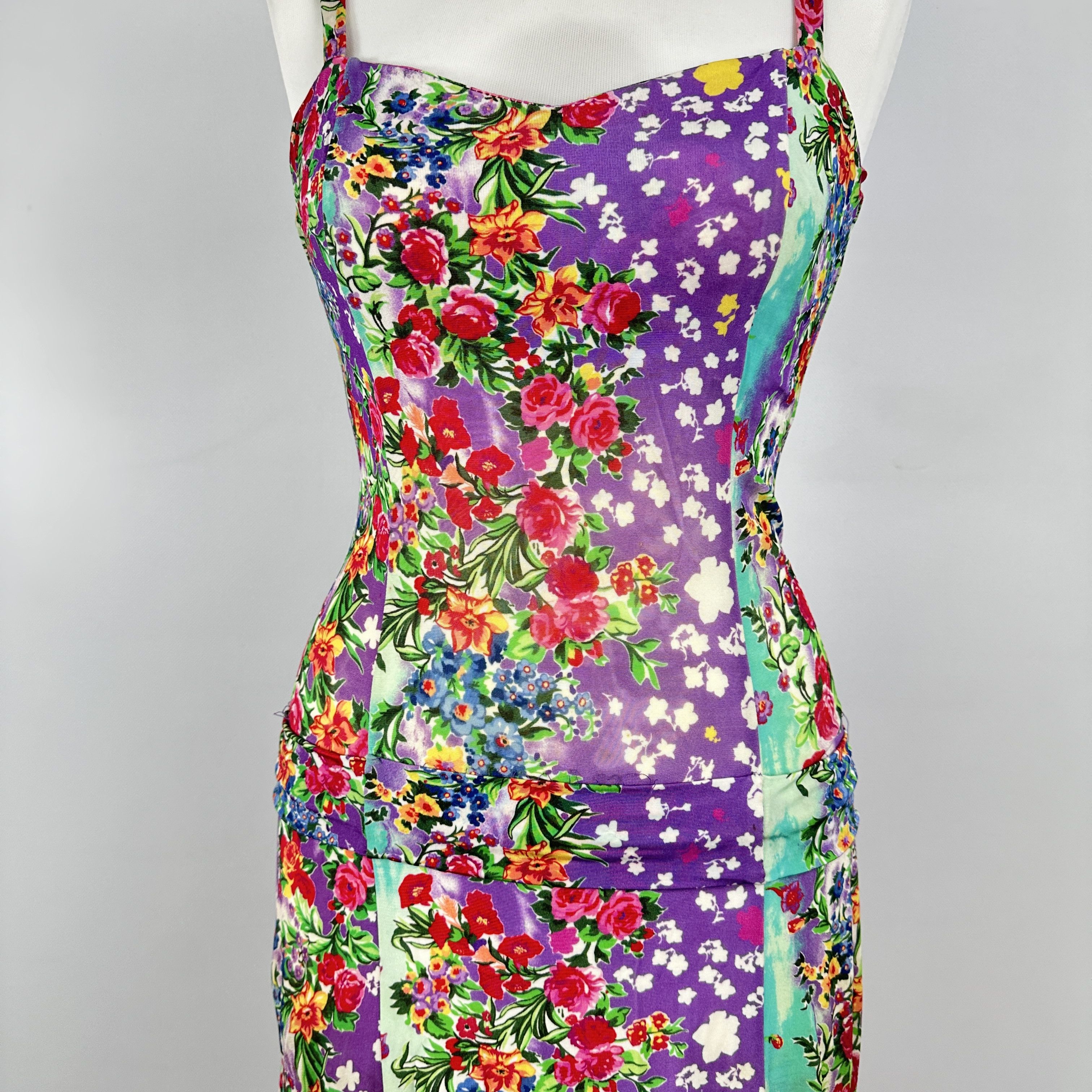 Versace Jeans Couture Abito Versace Jeans Couture Bretelline – 40 IT Size S / US 4 / IT 40 - 3 Thumbnail