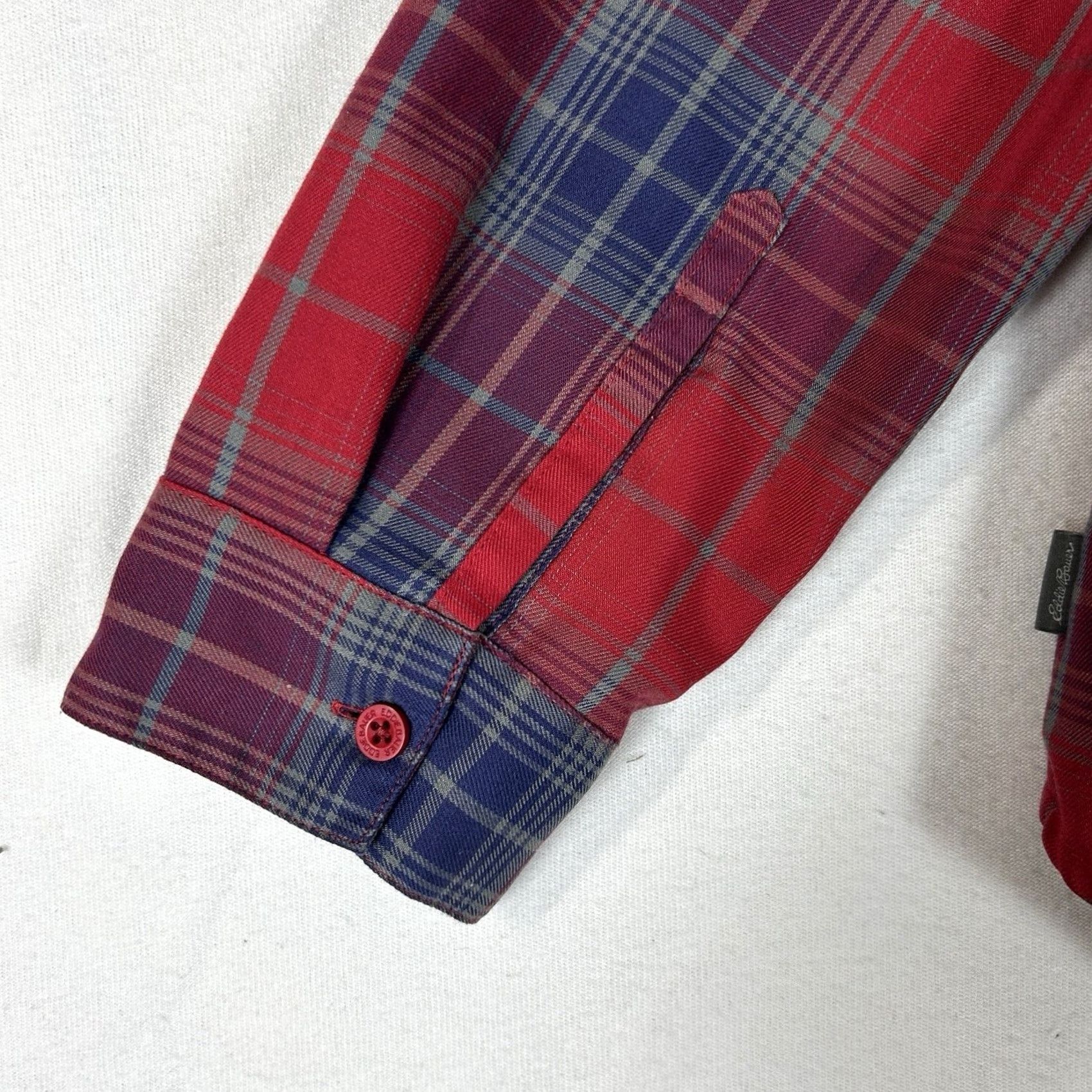 Eddie Bauer Eddie Bauer First Ascent Button Up Shirt Womens XL Plaid Long Sleeve Hiking Top Size XL / US 12-14 / IT 48-50 - 6 Thumbnail