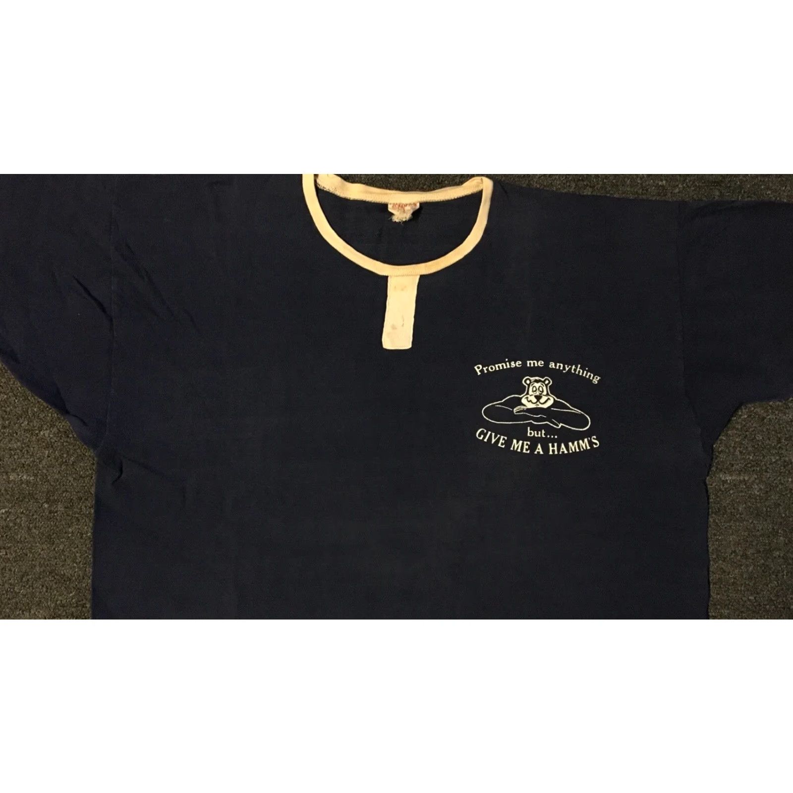 Champion VINTAGE Champion 60s Beer Promo Shirt M USA Bar Grunge Size US M / EU 48-50 / 2 - 5 Thumbnail