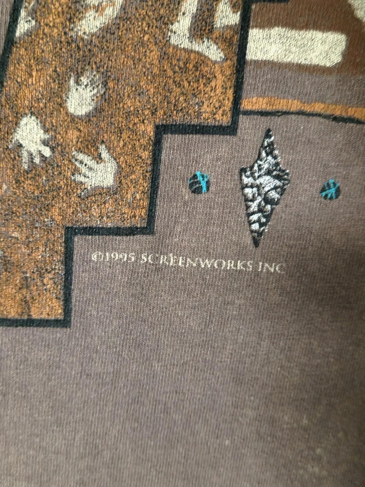 The Unbranded Brand Vintage 1995 Grand Canyon Petroglyph Screenworks Inc XL #2 Size US XL / EU 56 / 4 - 2 Thumbnail