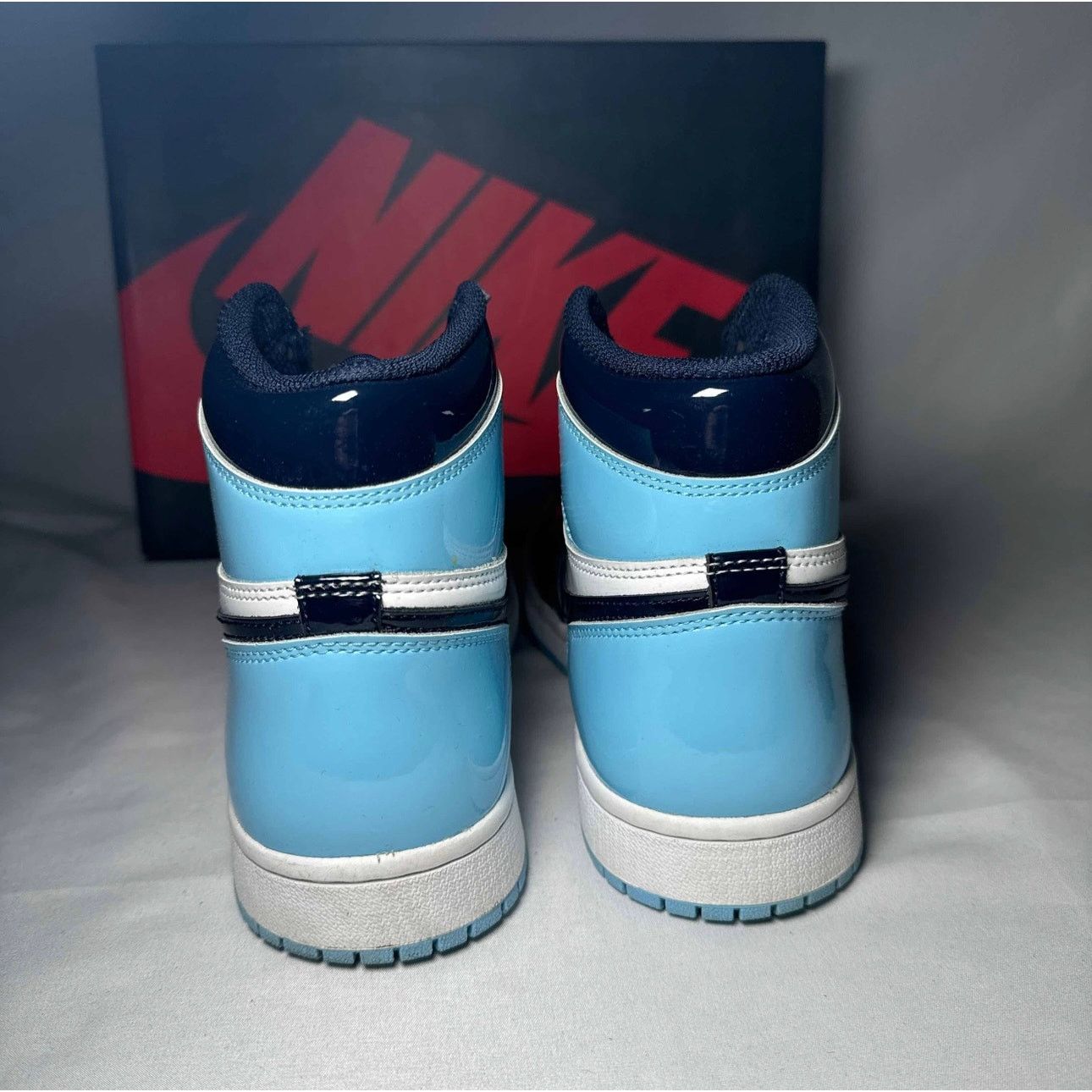 Jordan Brand × Nike Size 8 - Air Jordan 1 Retro High OG Blue Chill Women's Shoes Size US 8 / IT 38 - 5 Thumbnail