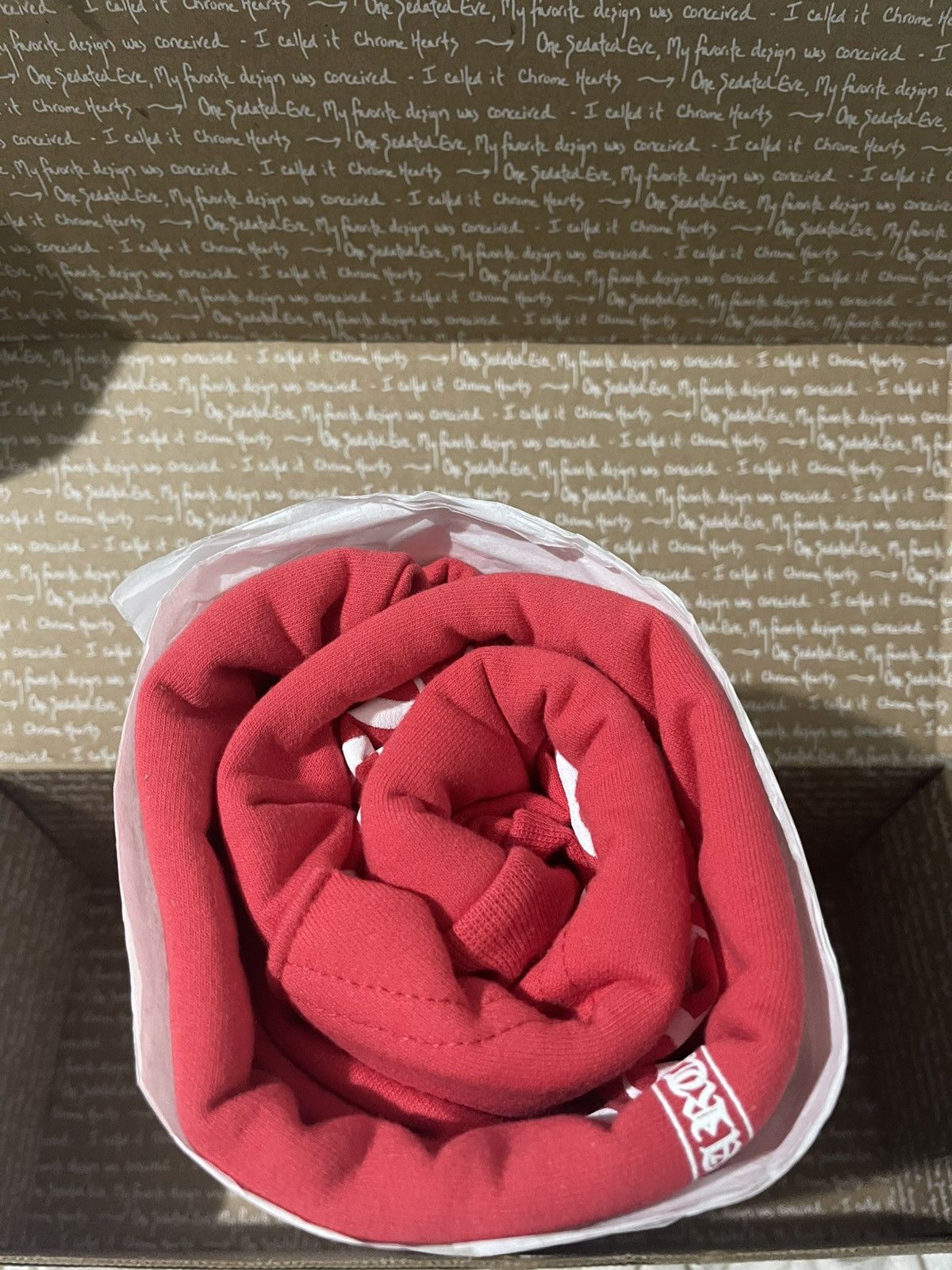 Chrome Hearts NEW CHROME HEARTS HOODIE (RED Size US XL / EU 56 / 4 - 6 Thumbnail