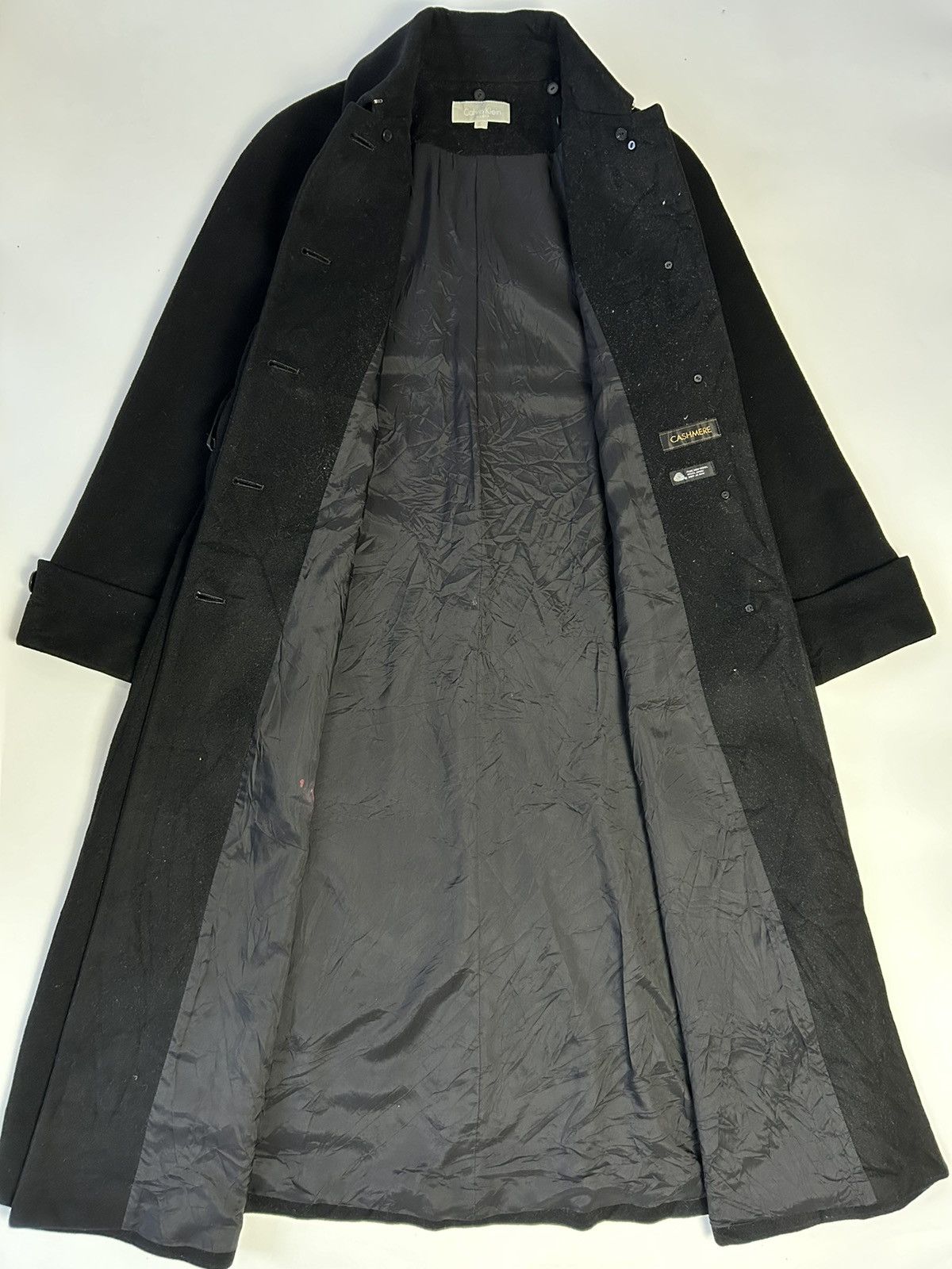 Calvin Klein CALVIN KLEIN CASHMERE WOOL TRENCH COATS Size US M / EU 48-50 / 2 - 2 Thumbnail