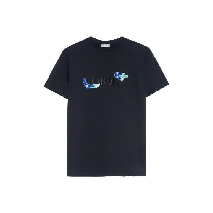 Dior Dior Dior x Kenny Scharf Black Graphic Tee 0079-2507 Size US S / EU 44-46 / 1 - 1 Thumbnail