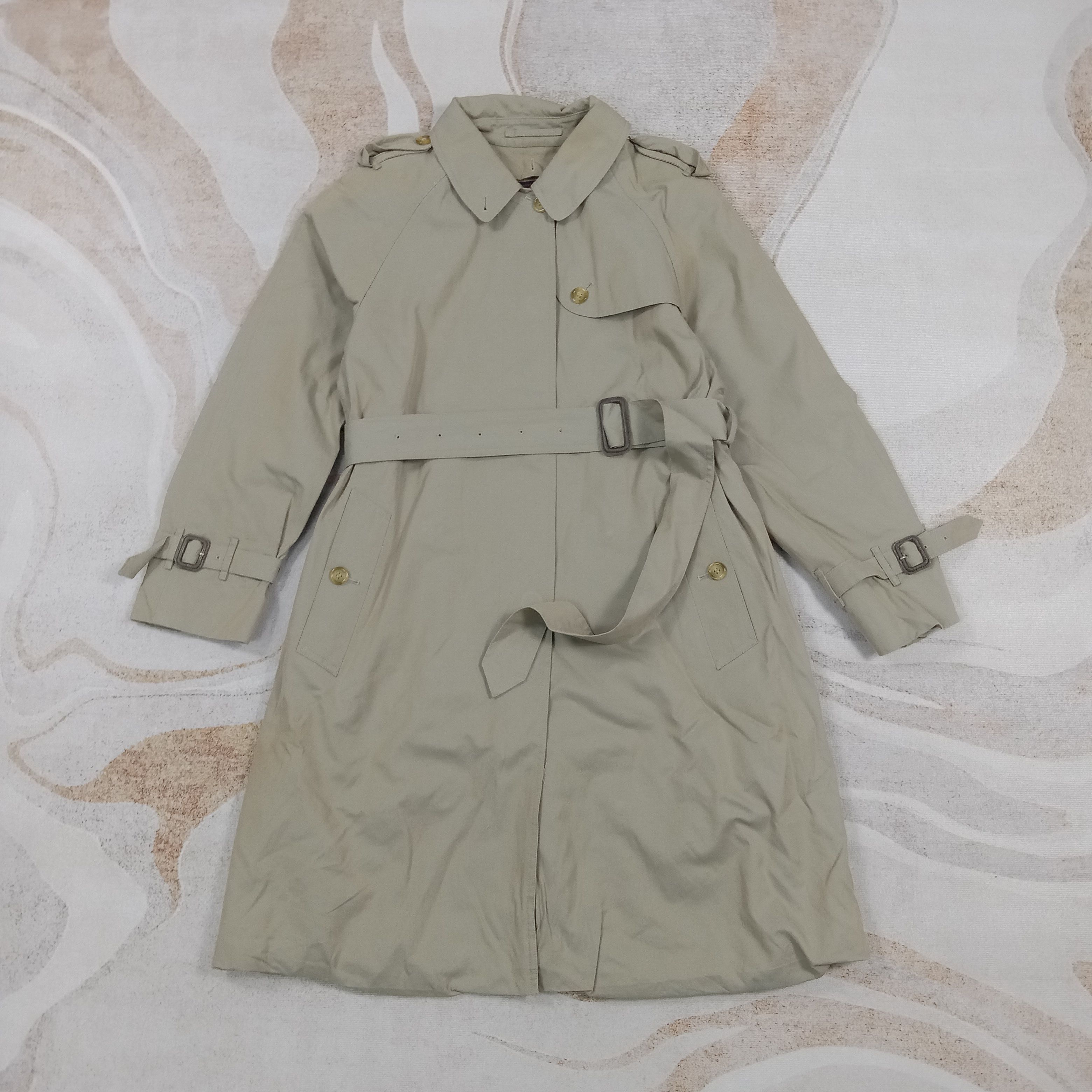 Burberry Burberrys Designer Trench Jacket C291N29 Size US S / EU 44-46 / 1 - 1 Thumbnail