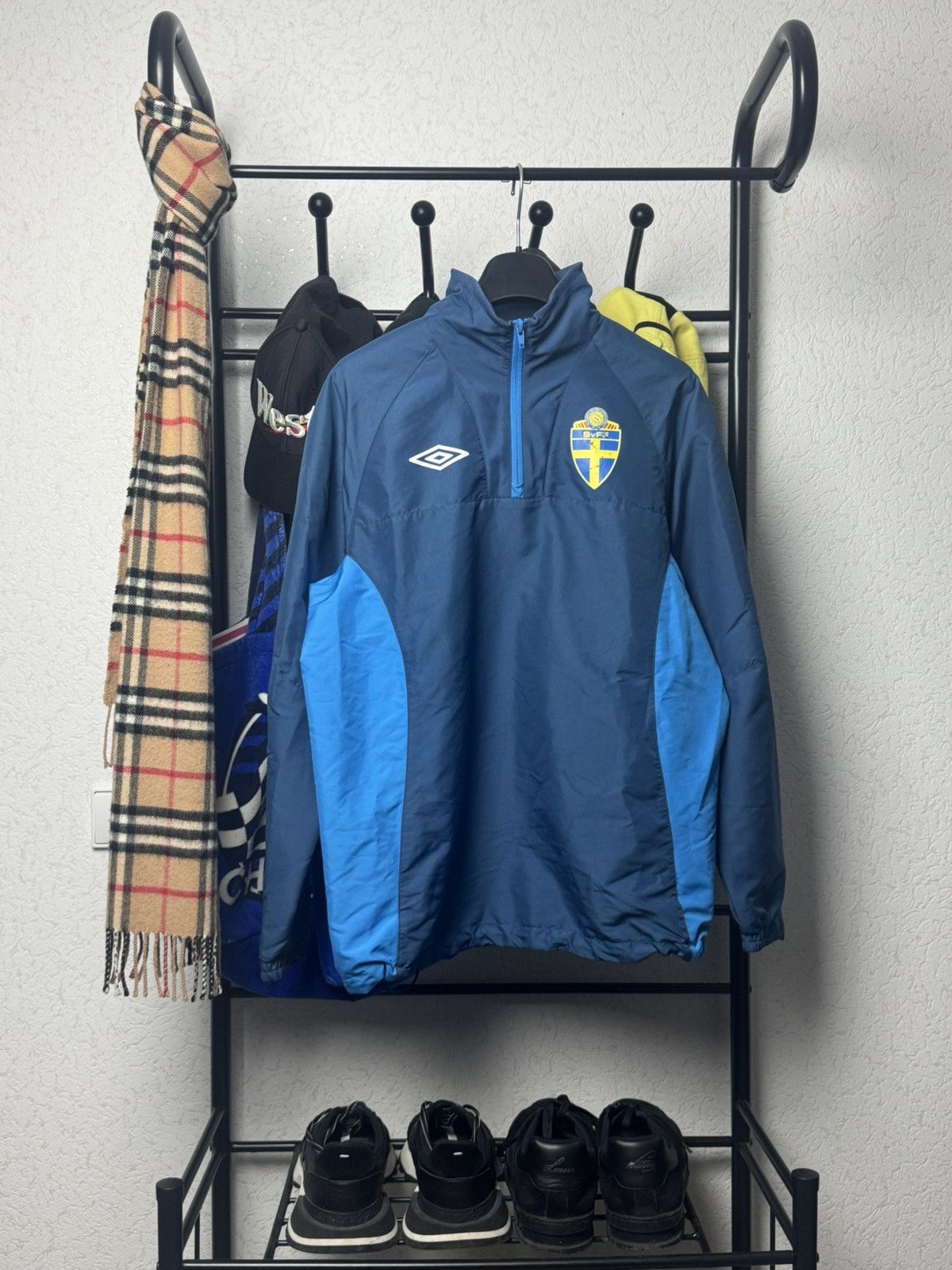 Umbro Umbro x Sweden Football Windbreaker Jacket Size US M / EU 48-50 / 2 - 1 Thumbnail