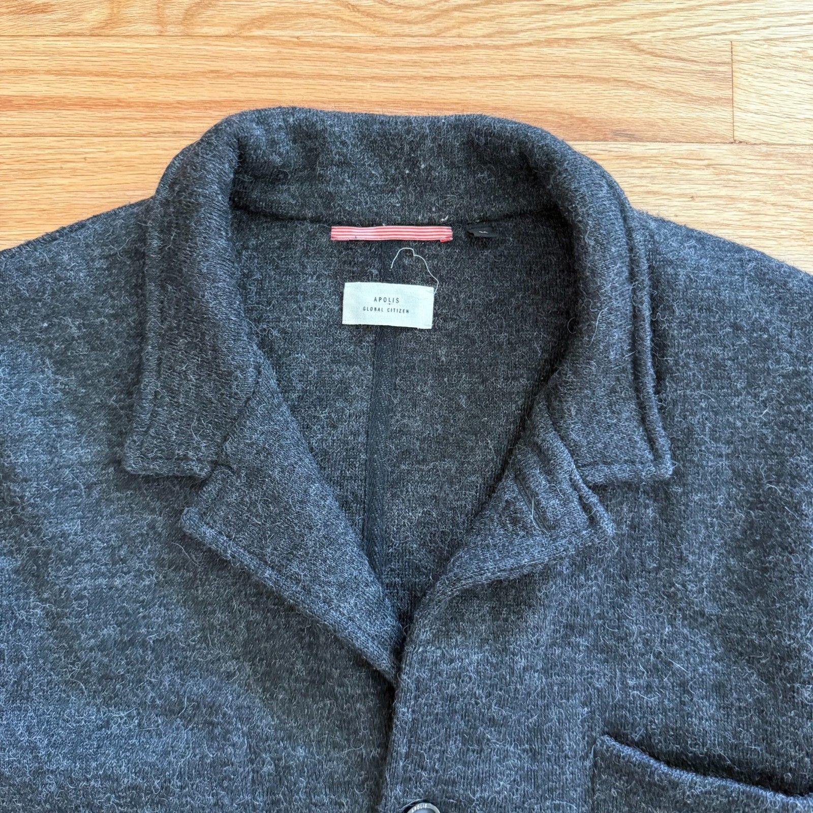 Apolis Boiled Wool/Alpaca Blend Jacket
