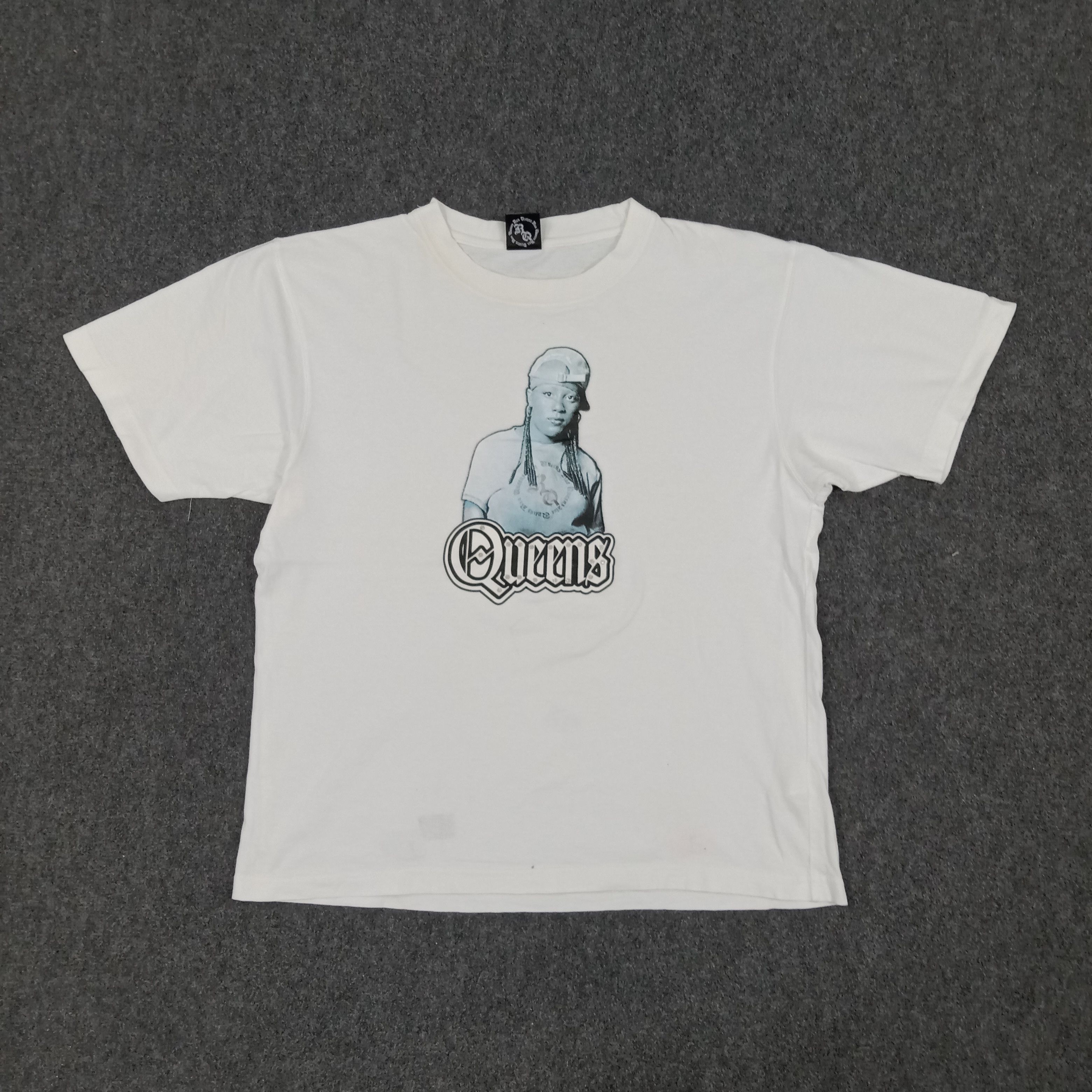 Rap Tees × Vintage Queens American Rappers Hip-hop Style Tshirt Size US L / EU 52-54 / 3 - 1 Thumbnail