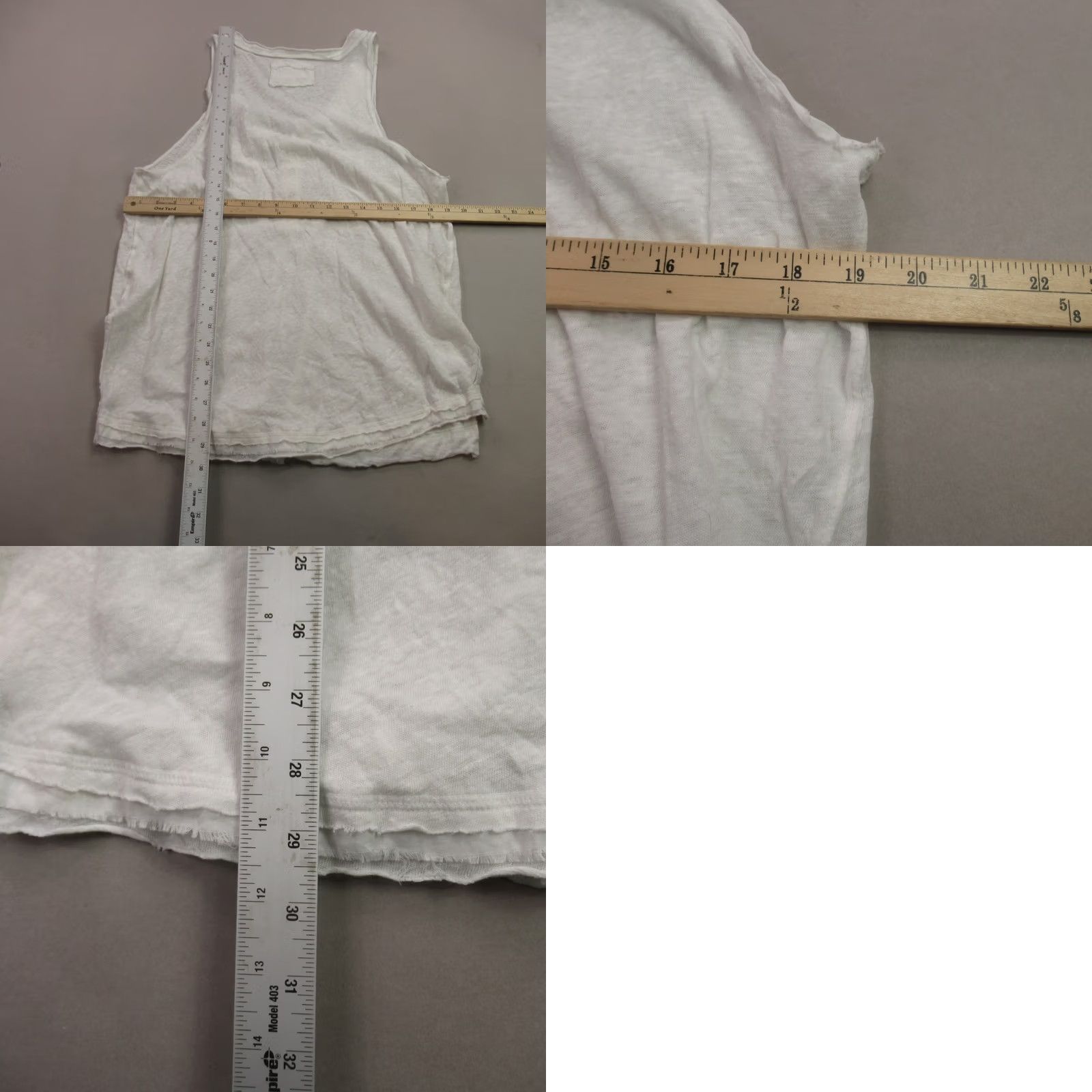 Vintage We The Free Shirt Womens Sleeveless Crew Neck White Large Casual Size L / US 10 / IT 46 - 8 Thumbnail