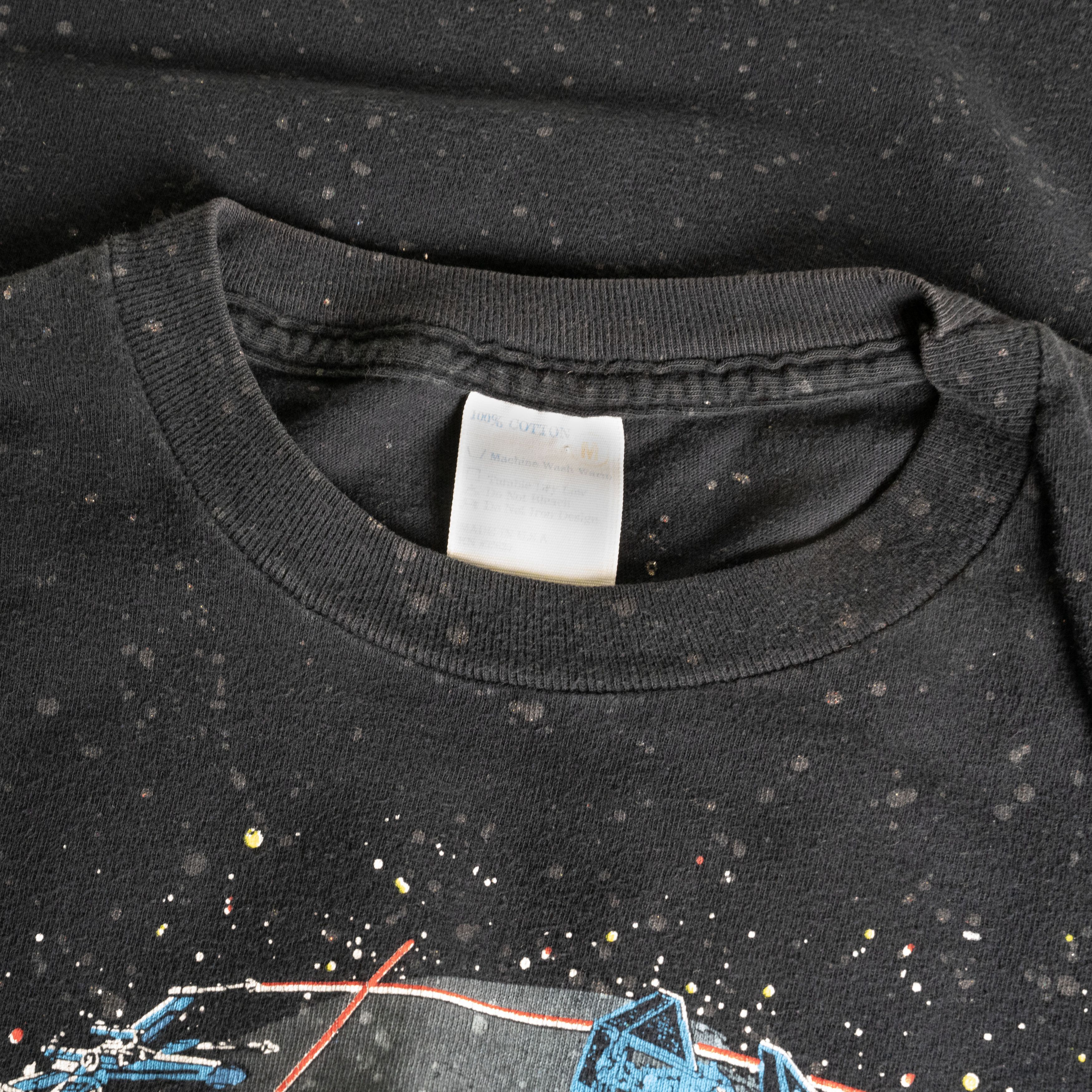 Star Wars Vintage 1980's Star Wars AOP All Over Print Tee Shirt Size US M / EU 48-50 / 2 - 3 Thumbnail
