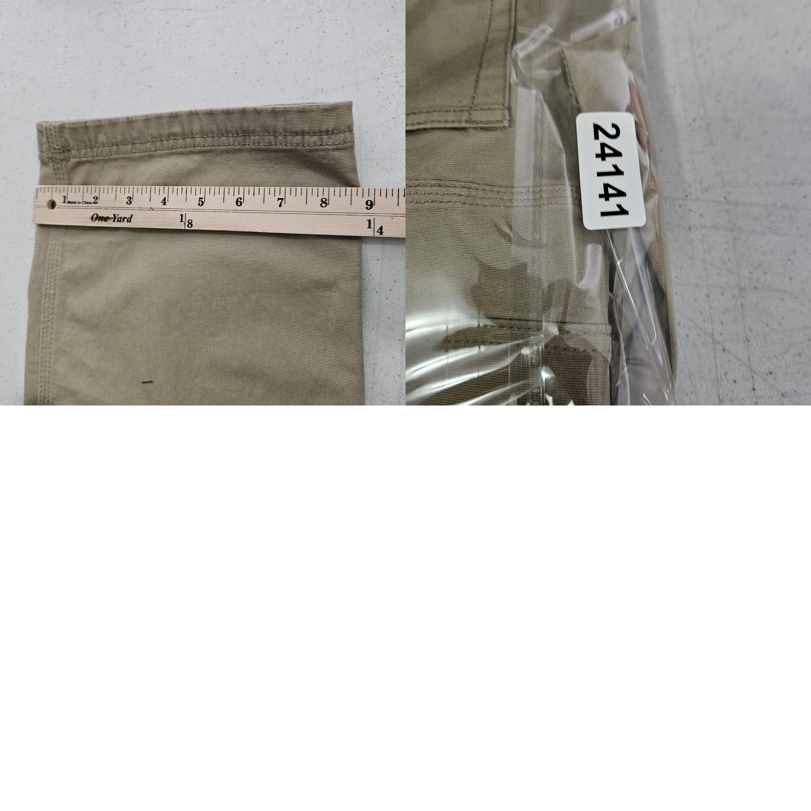 Duluth Trading Company Duluth Trading Co. DuluthFlex Fire Hose Khakis Pants 40x30 Beige Men Regular Straight 5-Pocket Canvas Workwear Casual Pants Size US 40 / EU 56 - 9 Thumbnail