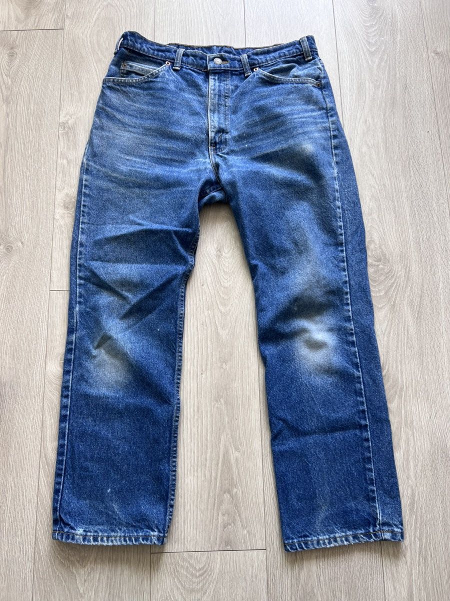 Levi's × Vintage Vintage Levi’s 619 Denim Jeans Distressed Worn 80s 90s Size US 34 / EU 50 - 1 Thumbnail