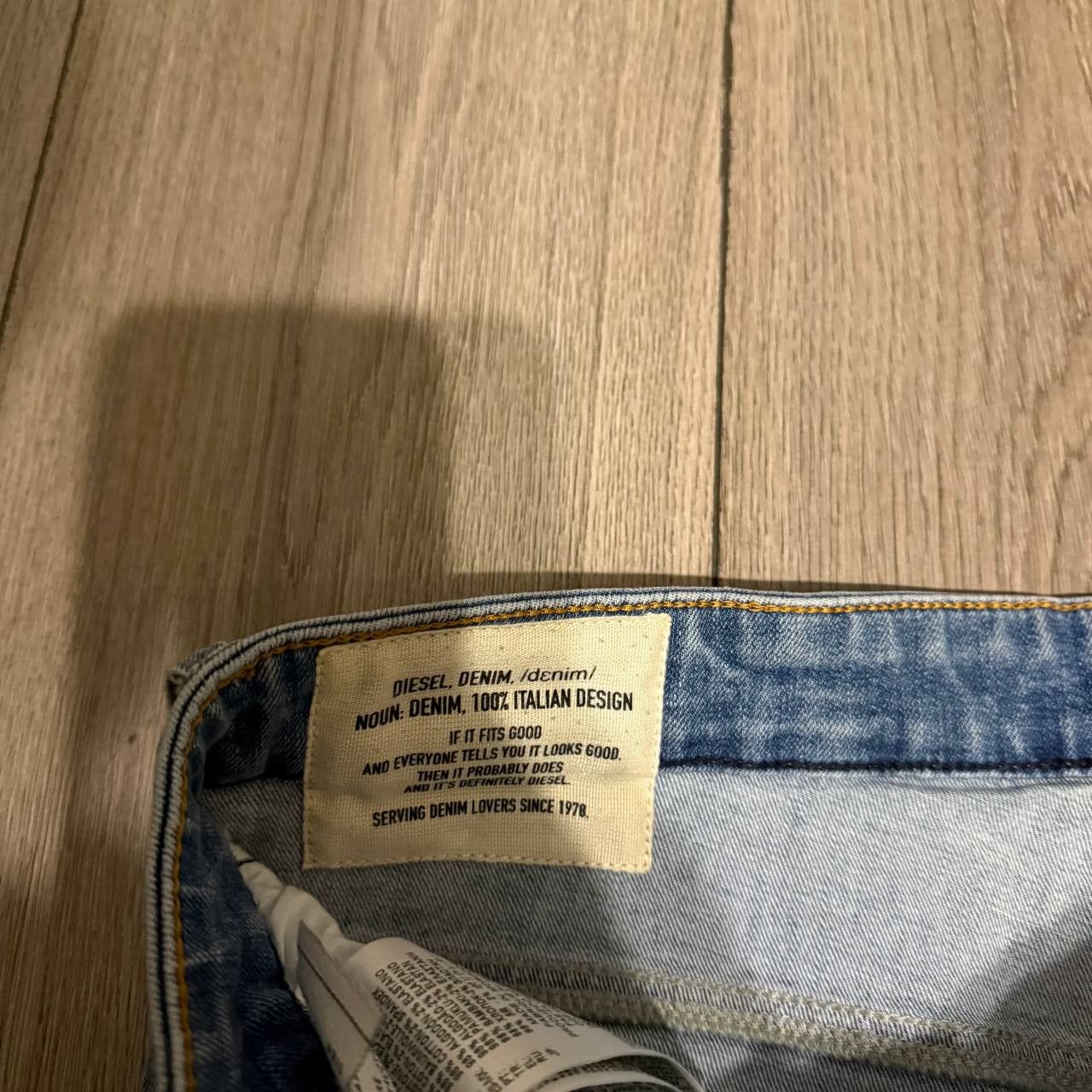 Diesel diesel jeans d-rifty W29 L34 stretch blue Size 29" - 6 Thumbnail