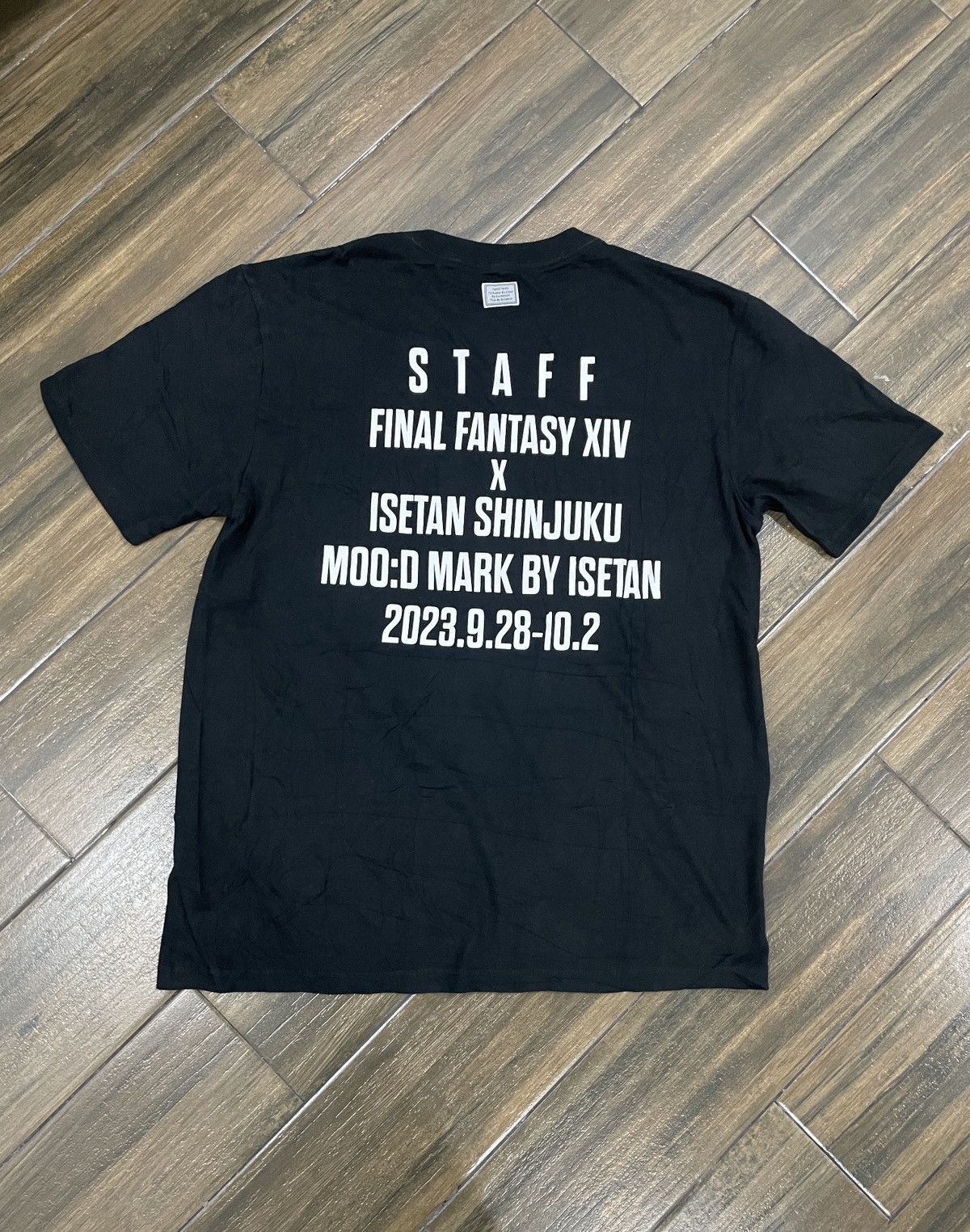 image of Jun Takahashi Tang Tang Hype T-Shirt in Black, Men's (Size Large)