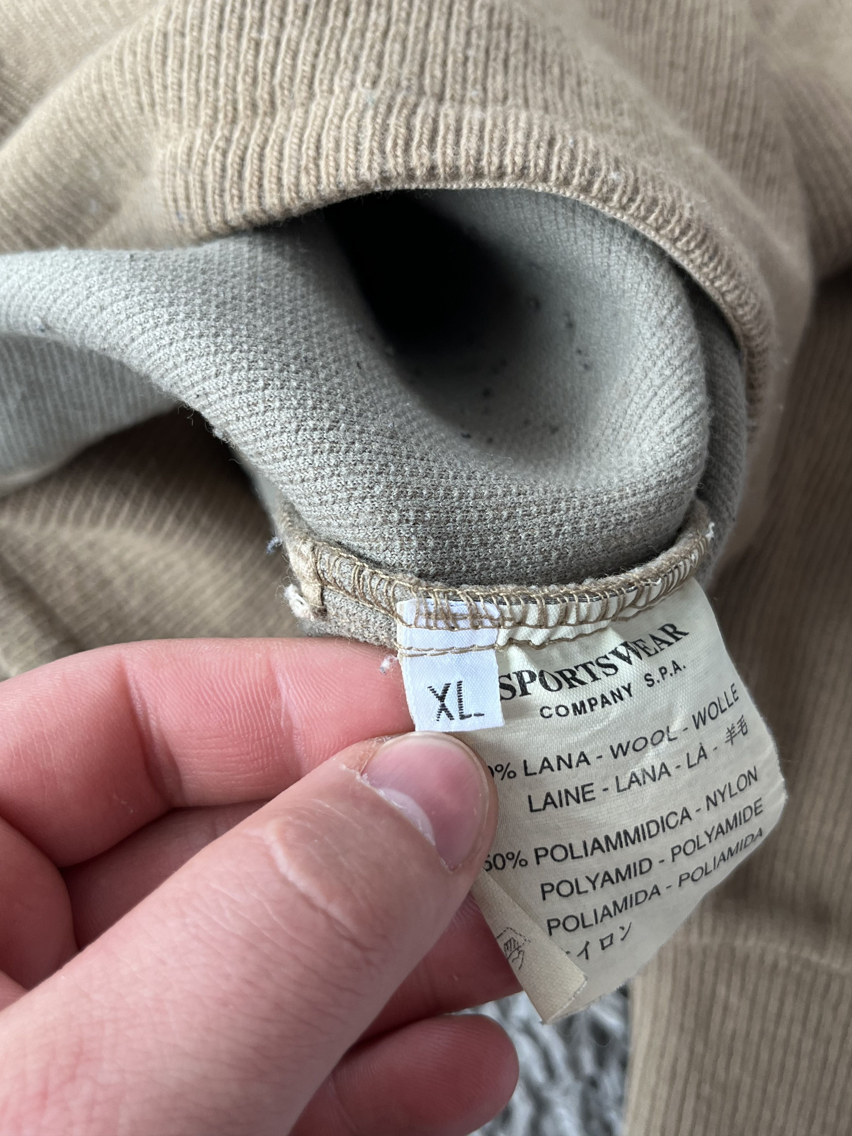 Stone Island STONE ISLAND Vintage Coton Sweater Very Rare MADE IN ITALY Size US XL / EU 56 / 4 - 12 Thumbnail