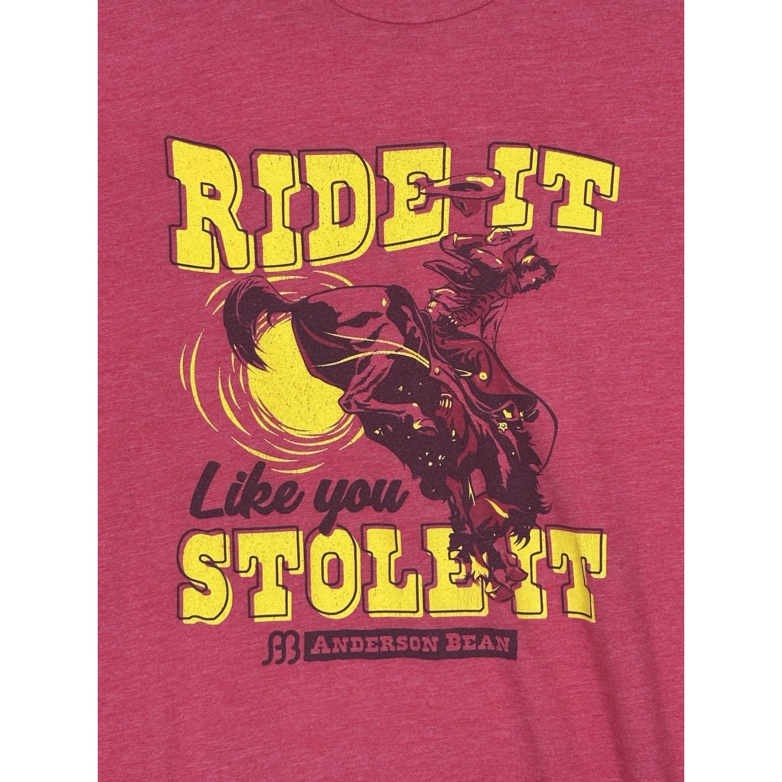 The Unbranded Brand Red Dirt Hat Co Shirt 'Ride It Like You Stole It' Size L Size US L / EU 52-54 / 3 - 4 Thumbnail