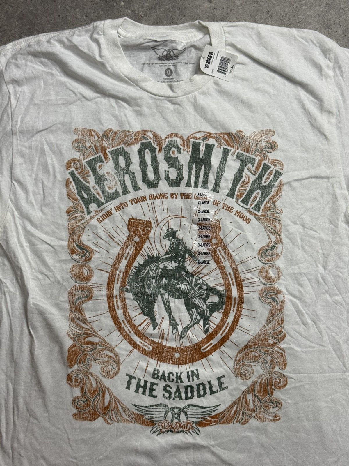 Aerosmith 2023 Aerosmith Back In The Saddle Deadstock Band Tee NWT XL Size US XL / EU 56 / 4 - 2 Thumbnail