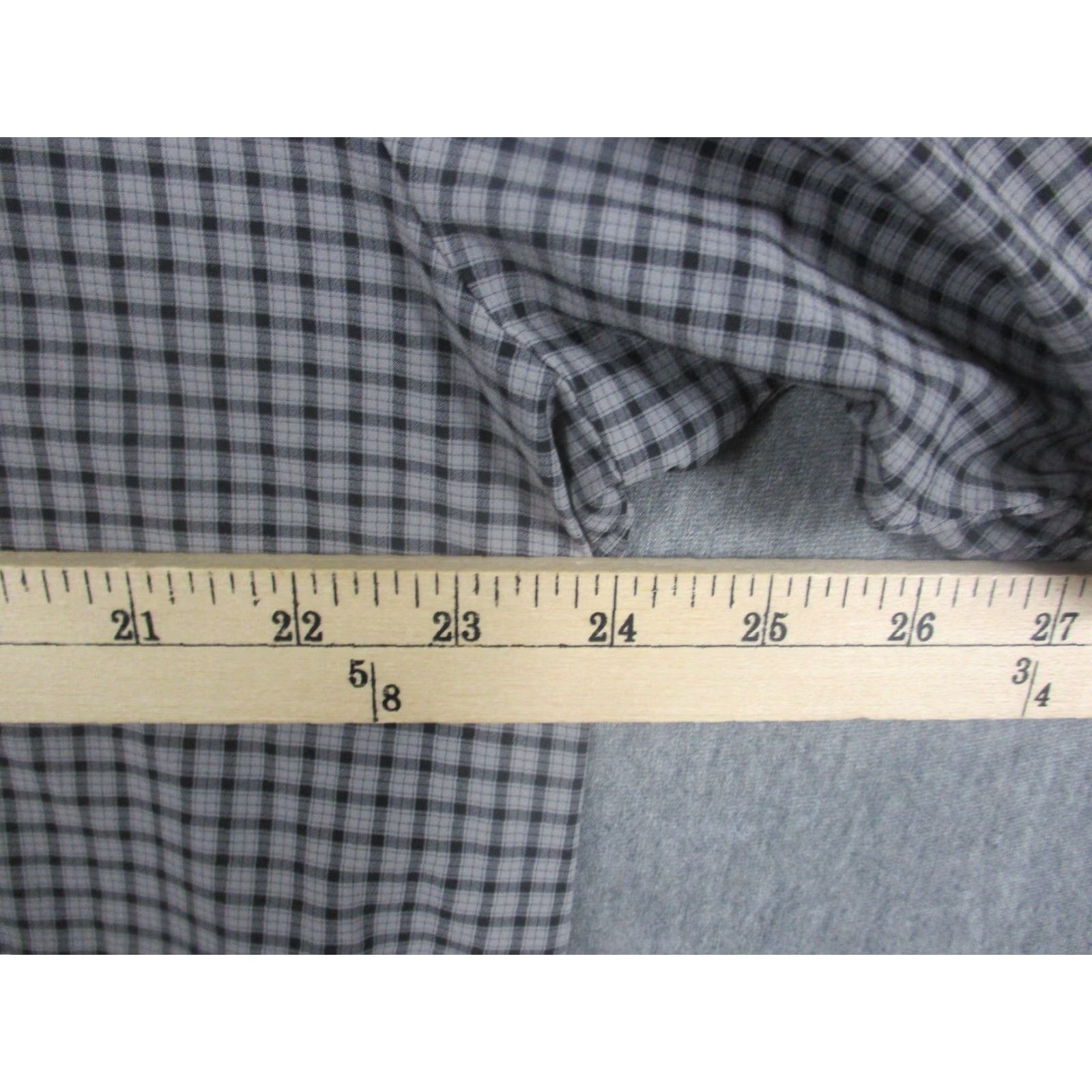 TravisMathew TravisMathew Polo Shirt Mens XL Gray Gingham Stretch Golf Performance Casual Shirt Size US XL / EU 56 / 4 - 5 Thumbnail