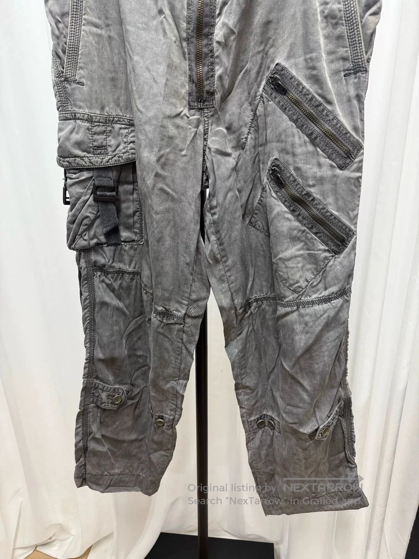 Yohji Yamamoto Yohji Yamamoto Y's Men Loose Tie Pants. Size US 38 / EU 54 - 3 Thumbnail