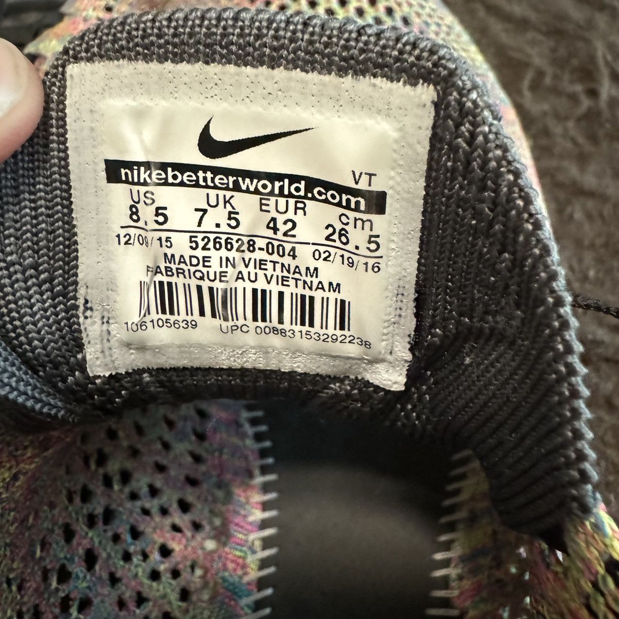 Nike Nike Flyknit Racer “Multicolor” 2.0 Size US 8.5 / EU 41-42 - 6 Thumbnail