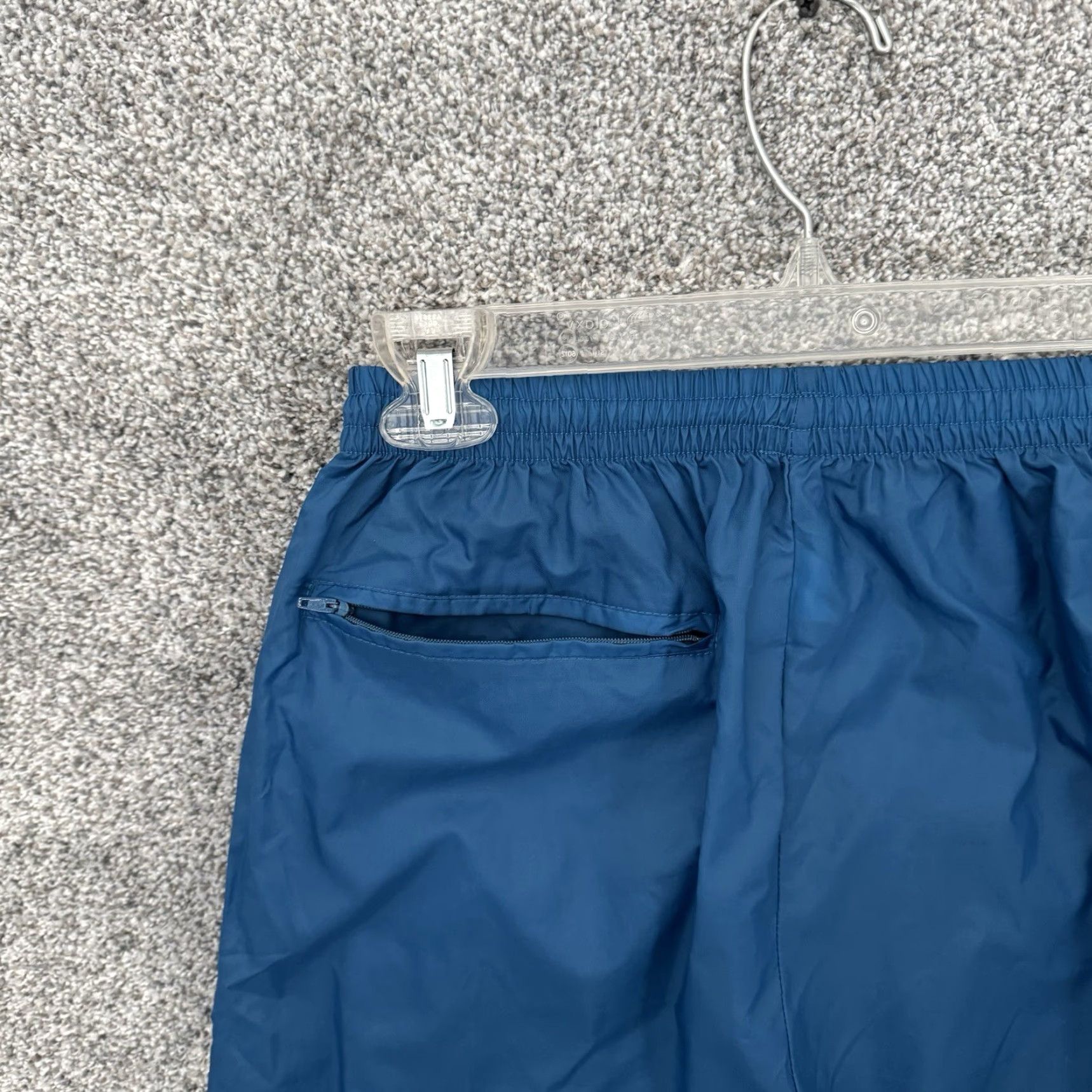 Adidas Adidas Nylon Track Pants Mens 26 Regular Blue 80s Vintage Athletic Gorpcore Streetwear Sweatpants Pants Mens Size US 26 / EU 42 - 4 Thumbnail