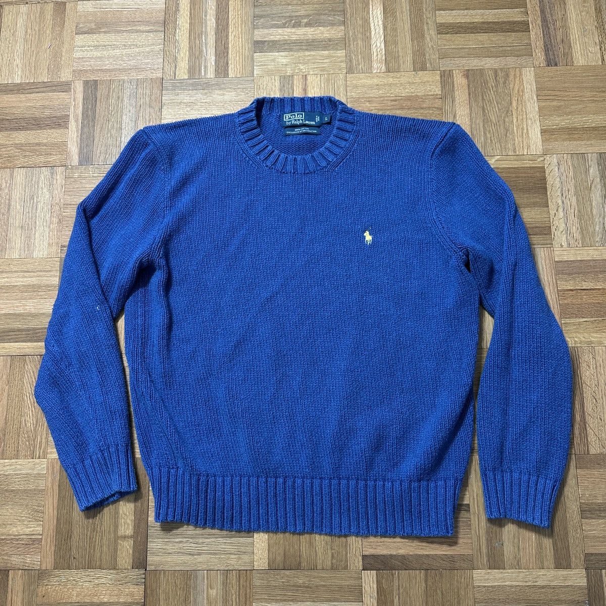 Polo Ralph Lauren Vintage Polo sweater Size US L / EU 52-54 / 3 - 1 Thumbnail