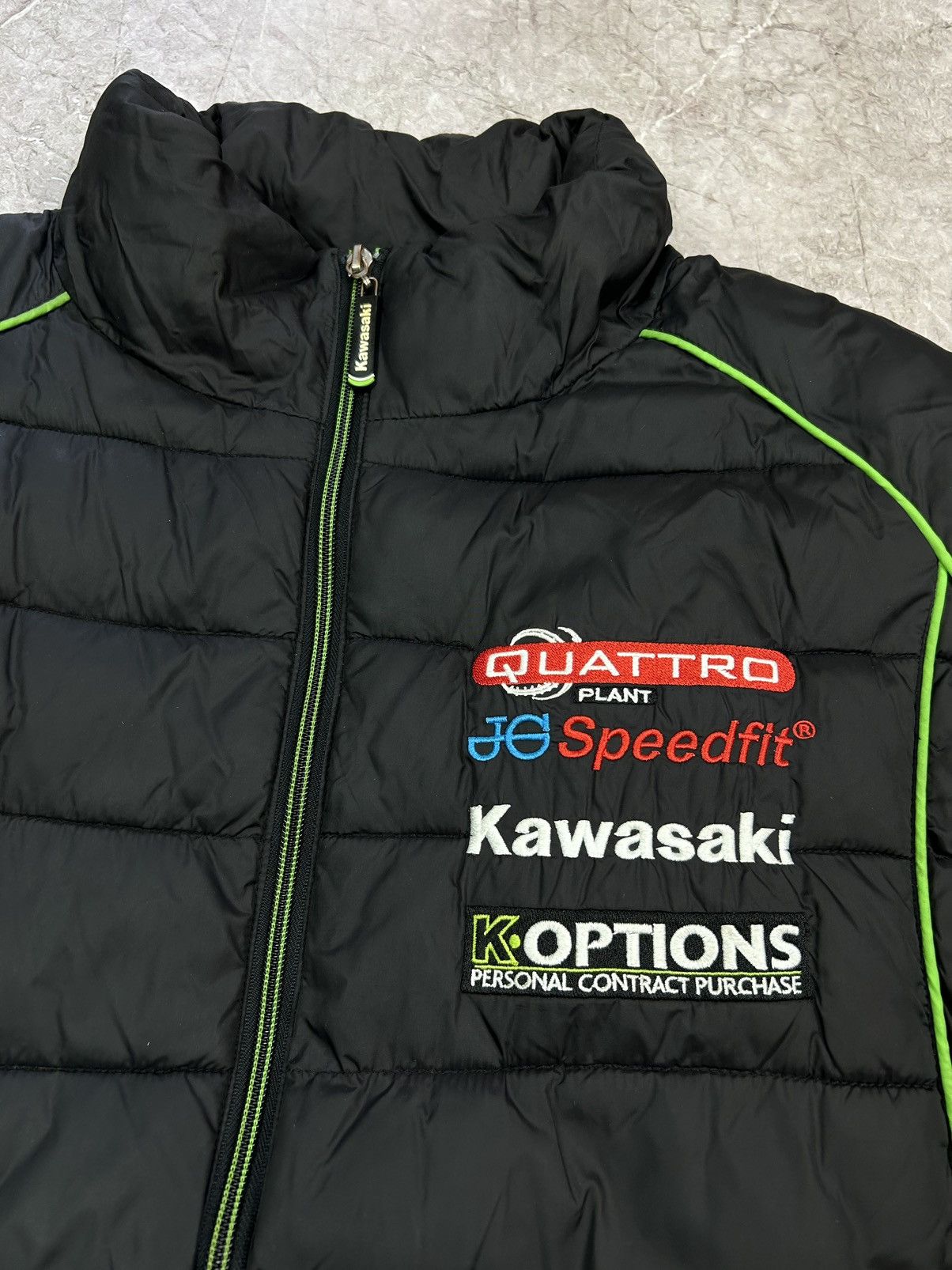 Other Kawasaki Moto Racing Vintage Jacket Size US L / EU 52-54 / 3 - 4 Thumbnail