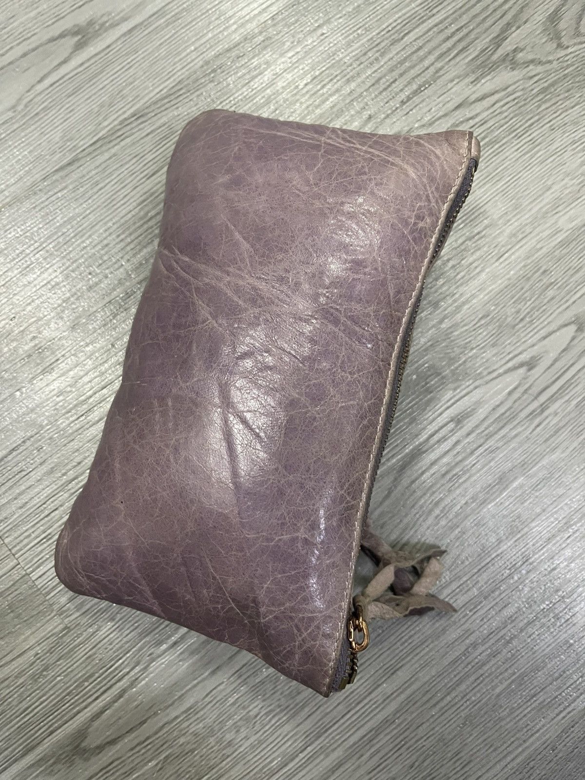Balenciaga Balenciaga City purple leather Wallet Size ONE SIZE - 4 Thumbnail