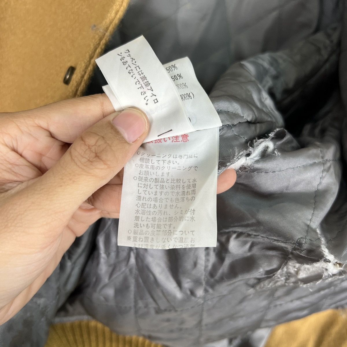 Takeo Kikuchi 🔥 MAUL RUCK TAKEO KIKUCHI WOOL VARSITY BOMBER JACKET Size US L / EU 52-54 / 3 - 22 Thumbnail