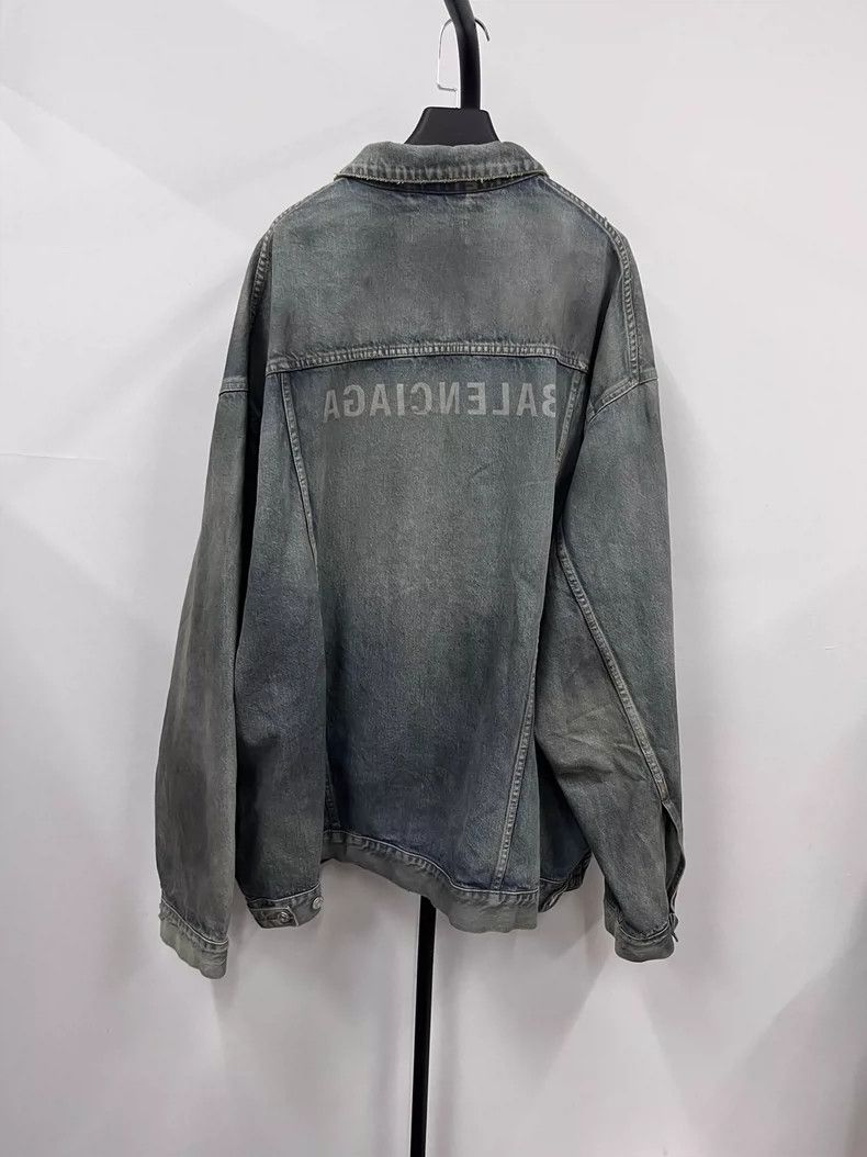 Balenciaga Balenciaga SS22 Back Logo monogram print casual single-brea Size US XXL / EU 58 / 5 - 1 Thumbnail
