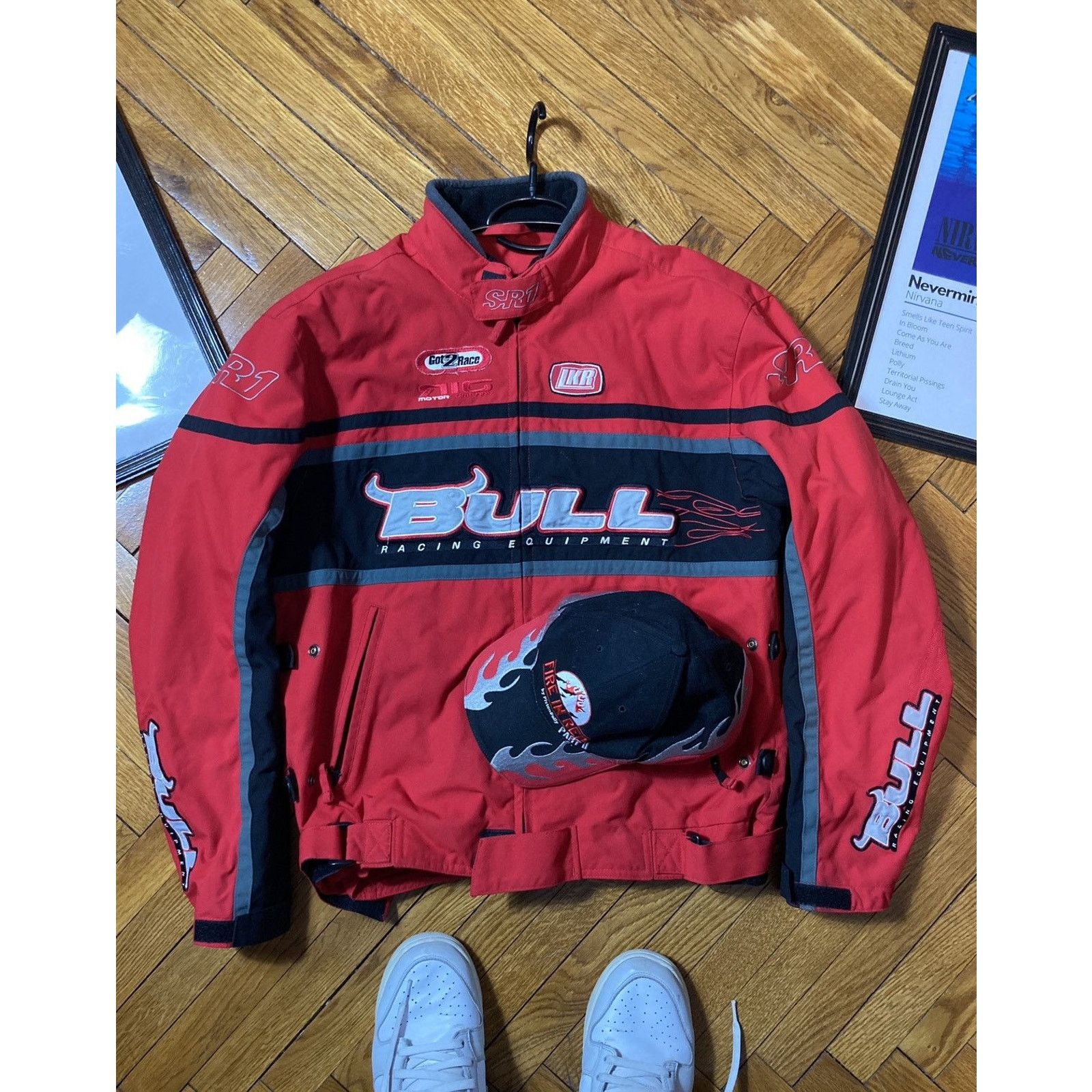 Dainese × Red Bull 90і Vintage Rare Bull Equipment Racing Jacket Size US M / EU 48-50 / 2 - 1 Thumbnail