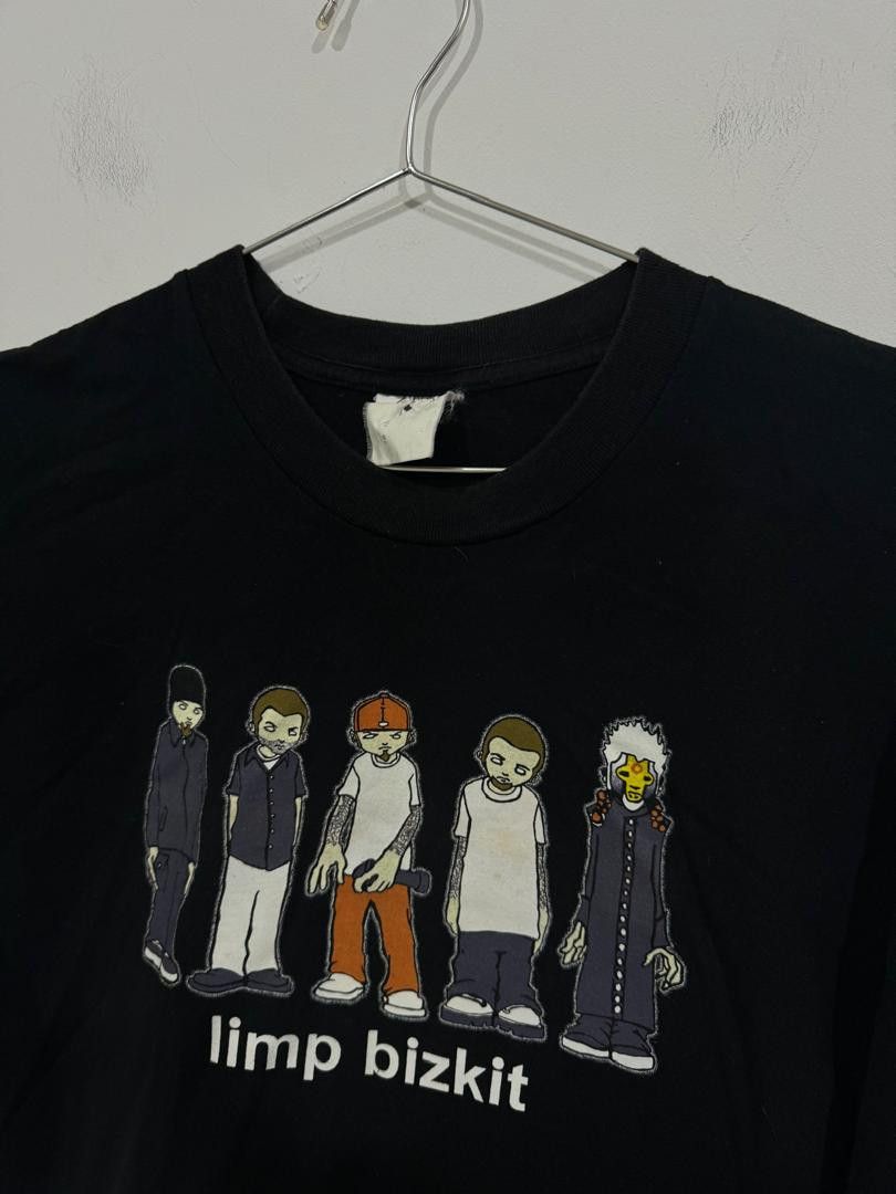 Band Tees × Vintage Vintage Y2K Limp Bizkit Tee Size US M / EU 48-50 / 2 - 2 Thumbnail