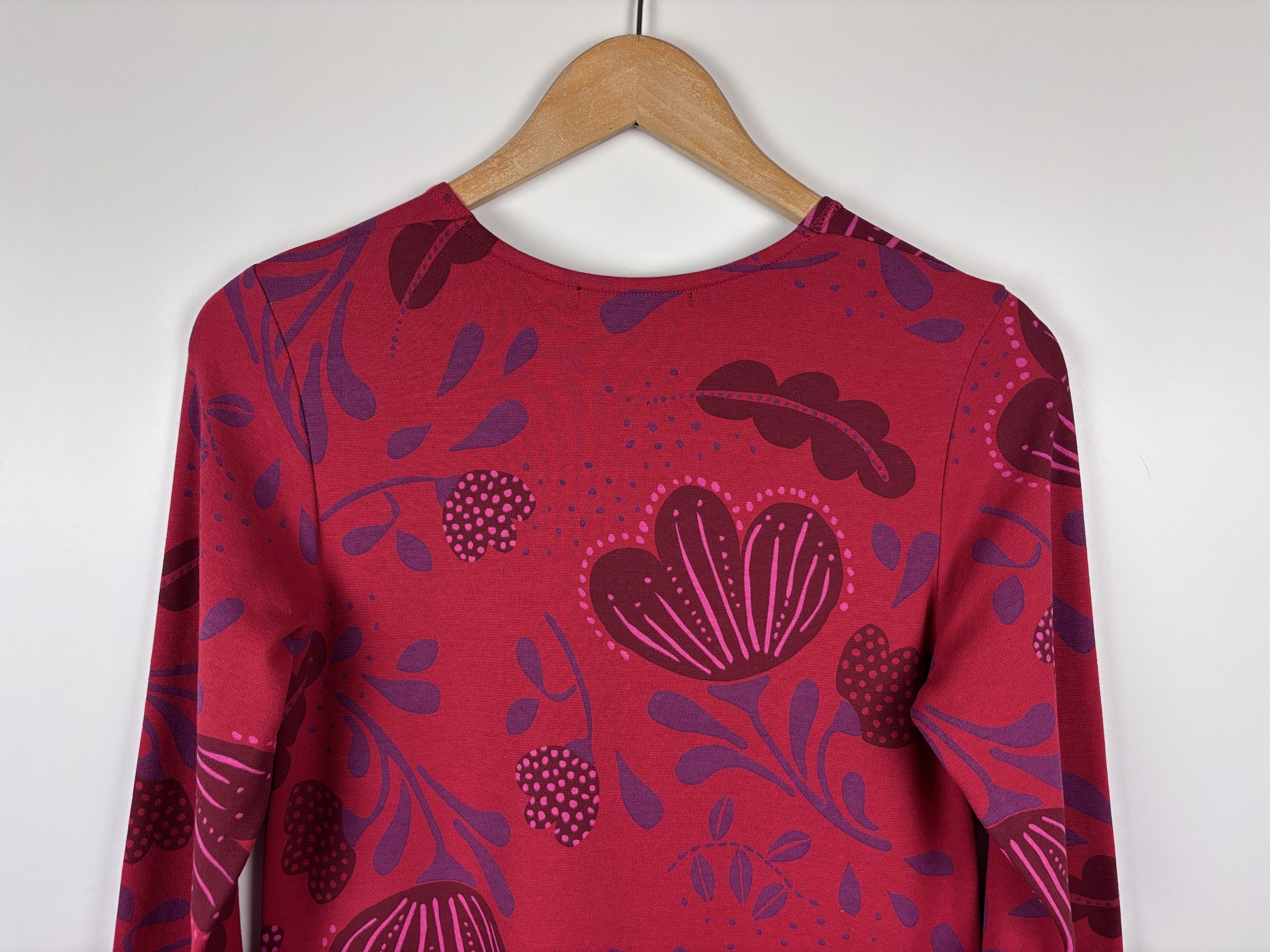 Gudrun Sjoden Gudrun Sjoden Floral Dress Tunic Stretch Organic Cotton S Size S / US 4 / IT 40 - 6 Thumbnail