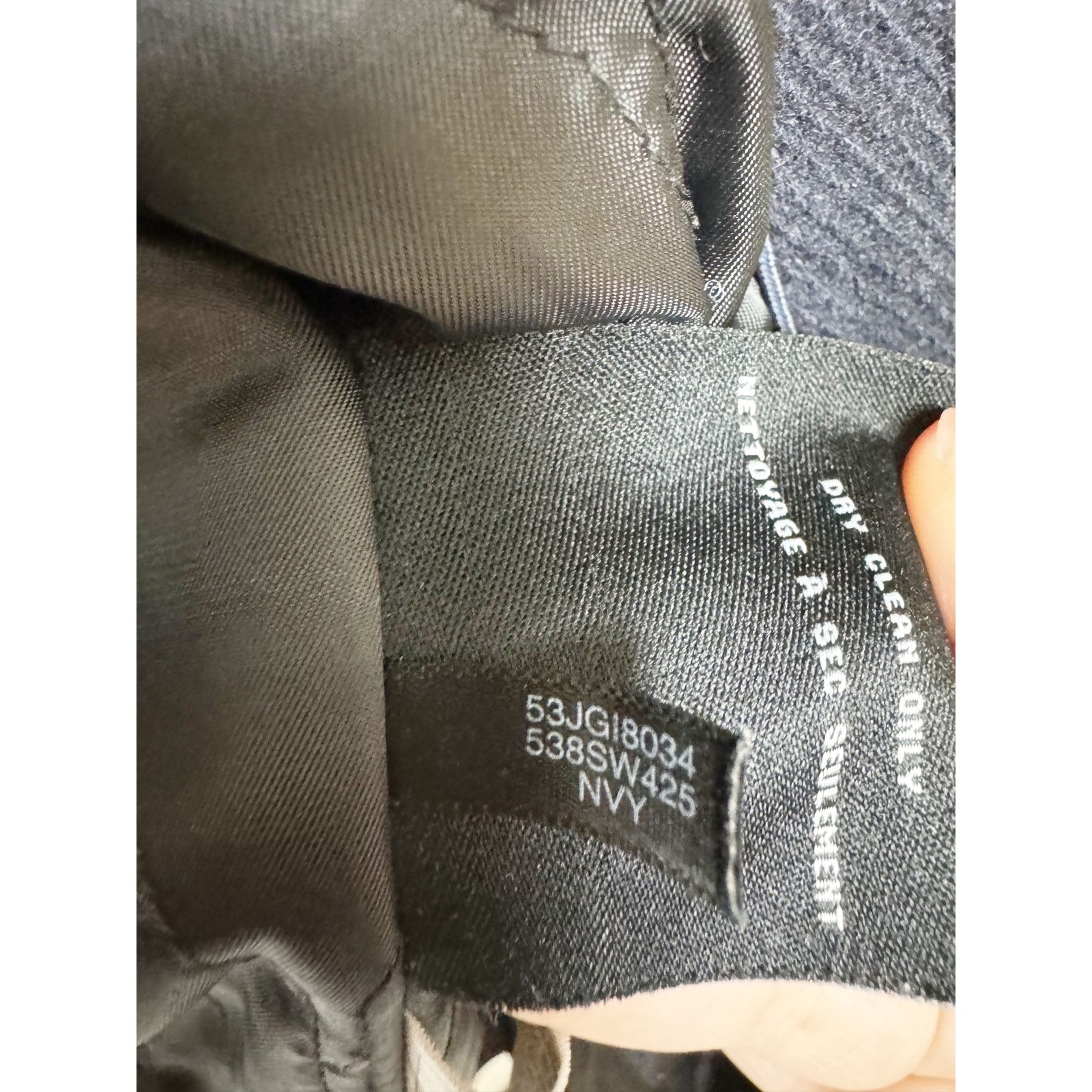 Cole Haan Cole Haan Walking Coat Wool Removable Bib Quilted Navy Blue Size US M / EU 48-50 / 2 - 9 Thumbnail