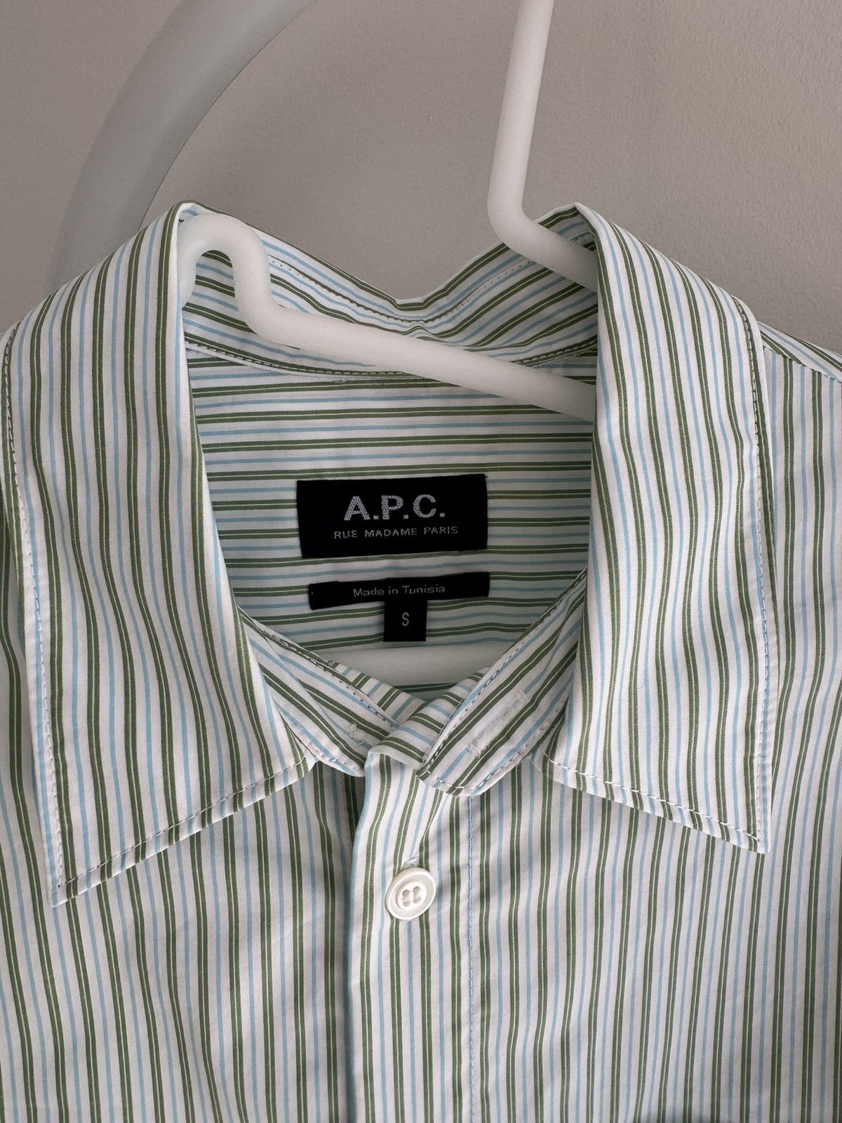 A.P.C. APC CLÉMENT SHIRT Size US S / EU 44-46 / 1 - 2 Thumbnail