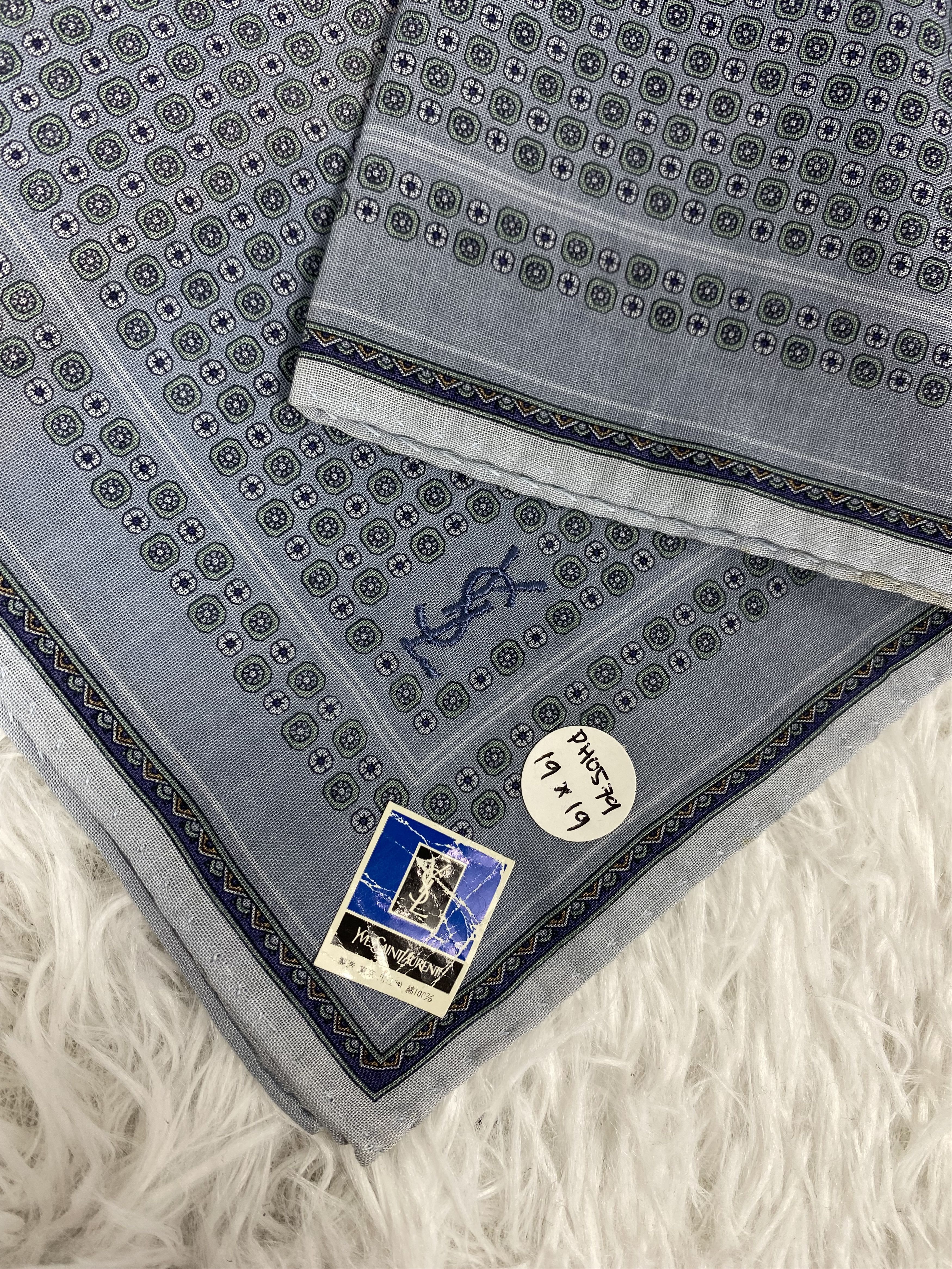 Yves Saint Laurent Vintage YSL Handkerchief Neckerchief PH0579 Size ONE SIZE - 2 Thumbnail