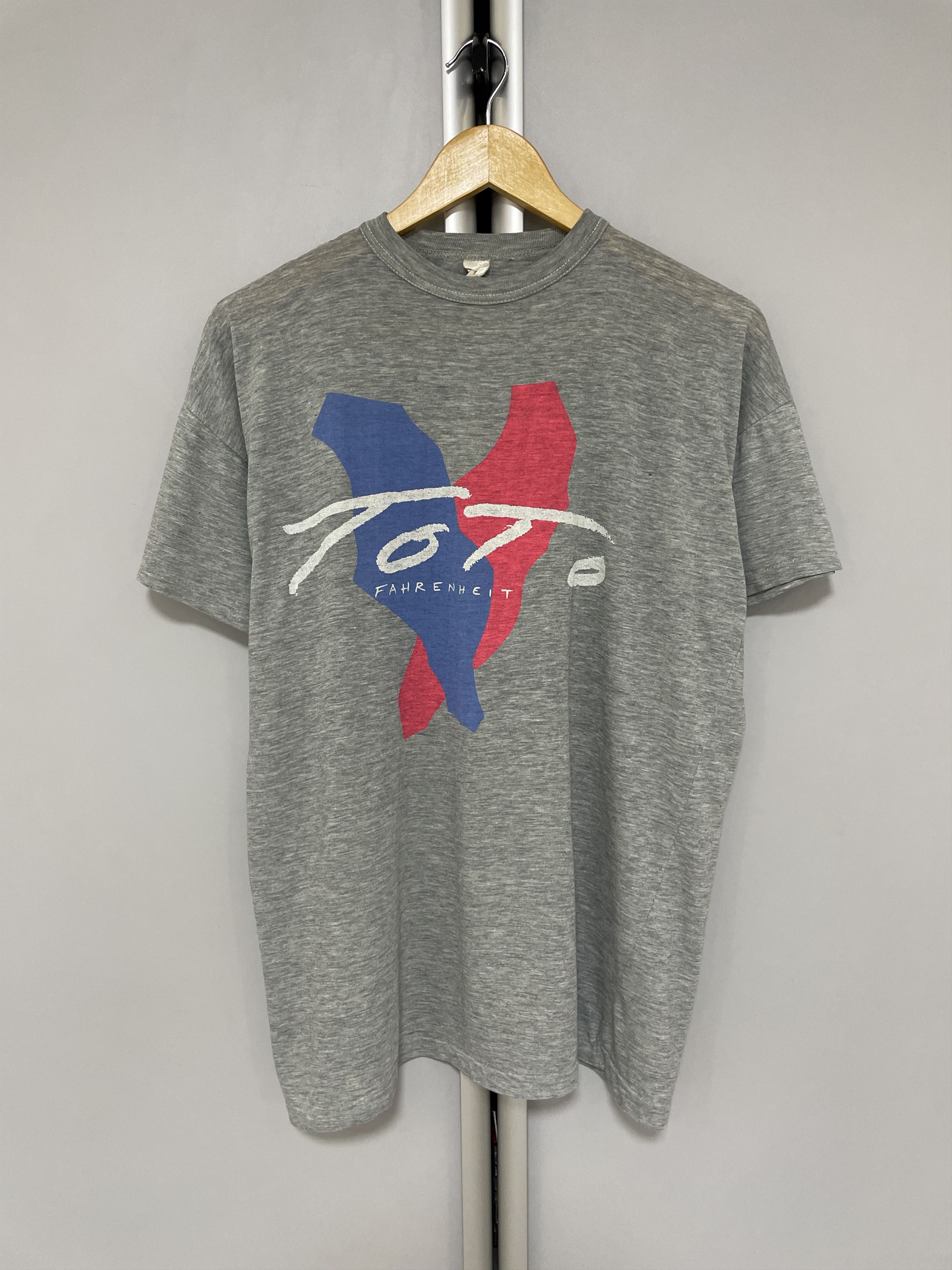 Band Tees TOTO Fahrenheit 1987 European Tour Vintage T-Shirt Band Tee Size US M / EU 48-50 / 2 - 2 Thumbnail