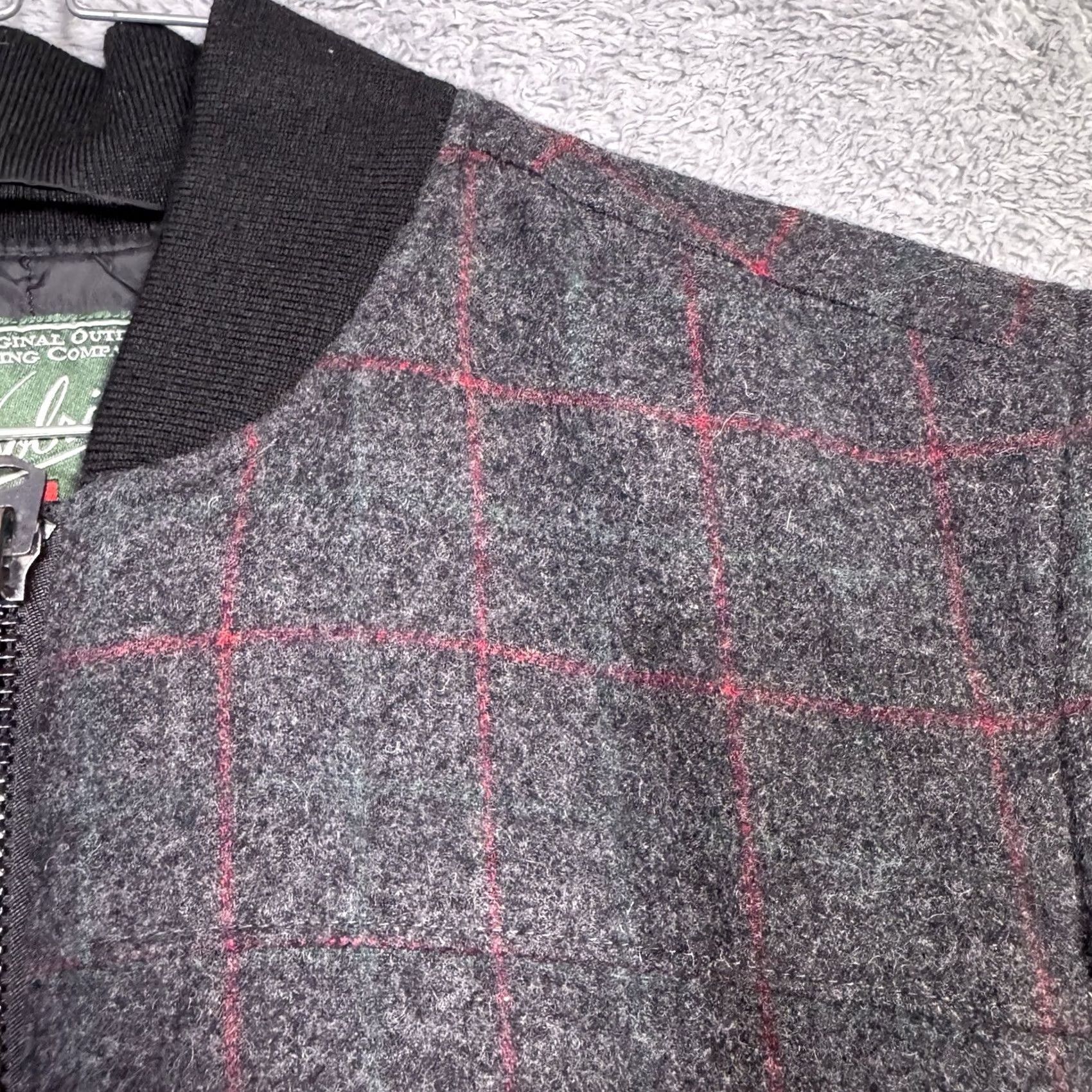 Vintage Woolrich Wool Vest Mens L Plaid Full Zip Quilted Outdoor Barn Chore Pockets Vest Size US L / EU 52-54 / 3 - 4 Thumbnail