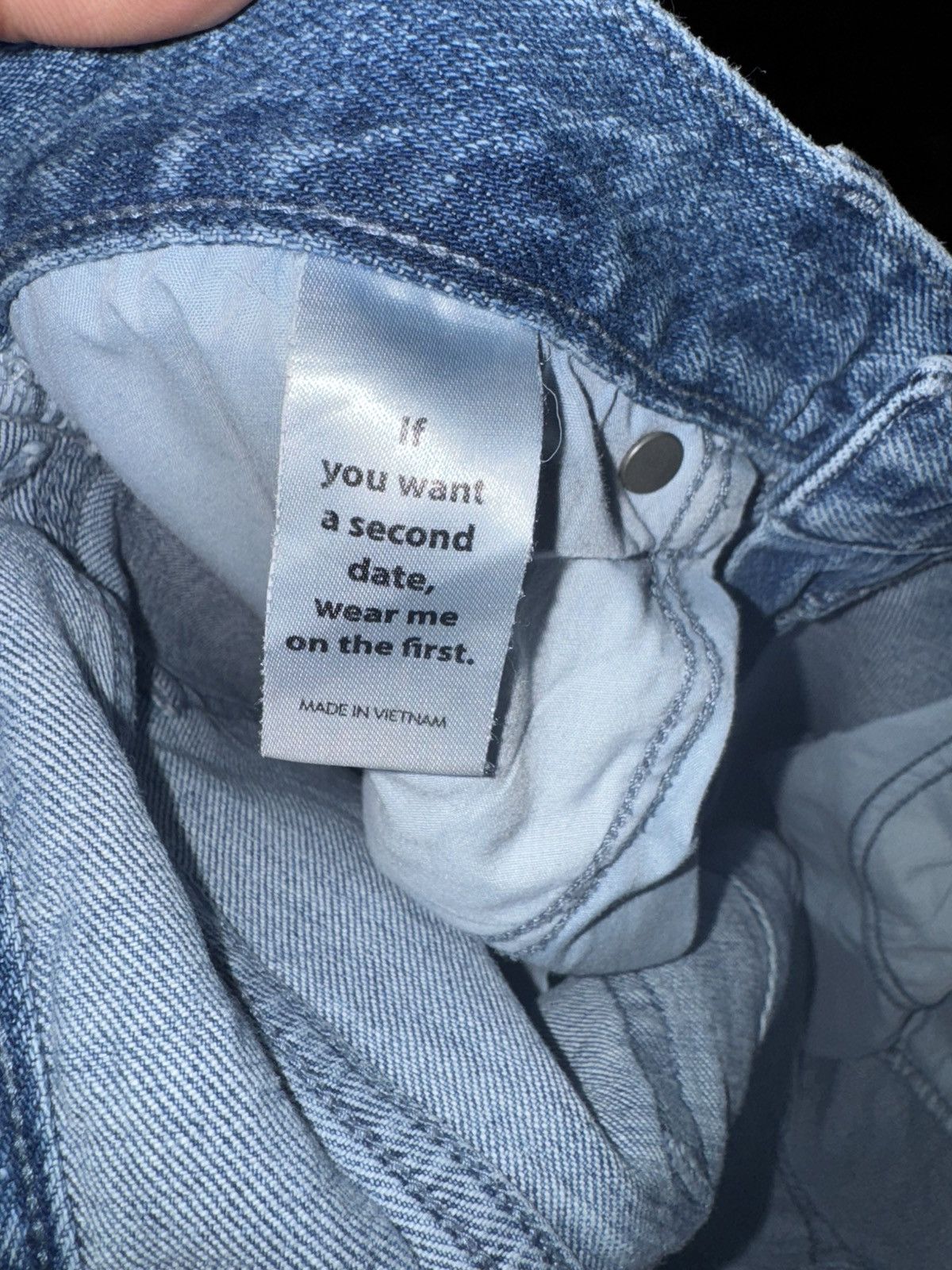 Pacsun Pacsun Stacked Skinny aquatic denim Size US 32 / EU 48 - 7 Thumbnail