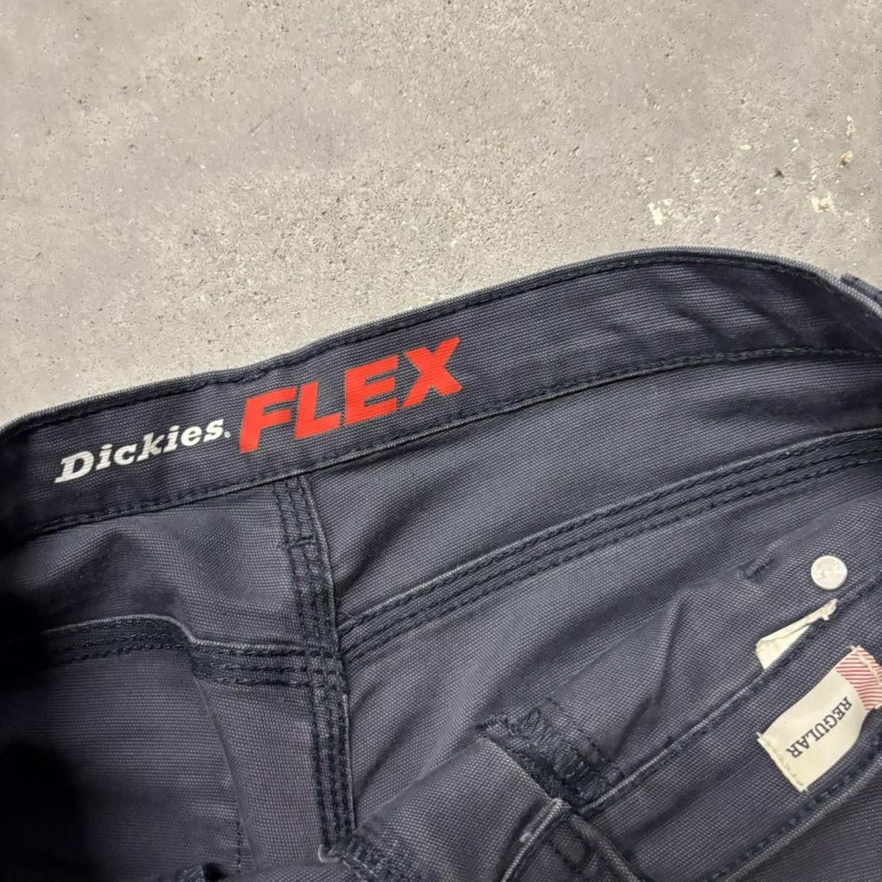 Dickies × Vintage Crazy Vintage Y2K/2000s Faded Blue Dickies Workwear Carpenter Pants! Size US 30 / EU 46 - 7 Thumbnail
