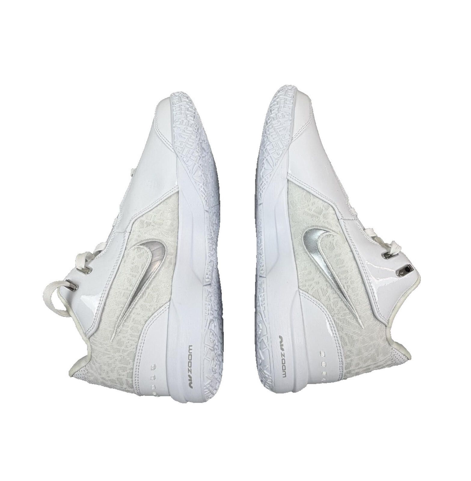 Nike Size 12 - Nike Zoom LeBron NXXT Gen AMPD White Silver Size US 12 / EU 45 - 6 Thumbnail