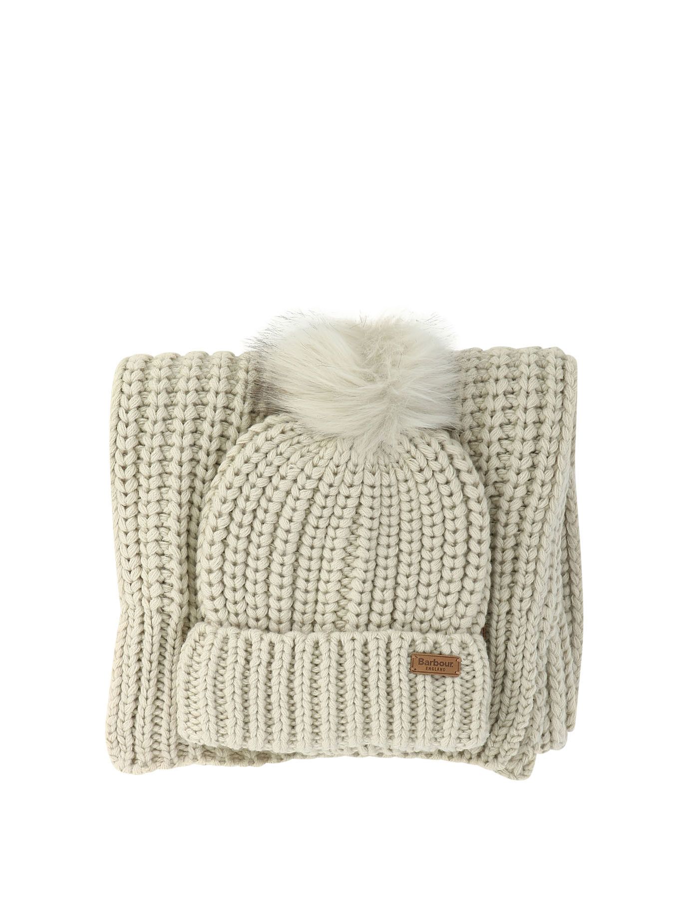 Barbour Saltburn Beanie And Scarf Set Size ONE SIZE - 1 Thumbnail