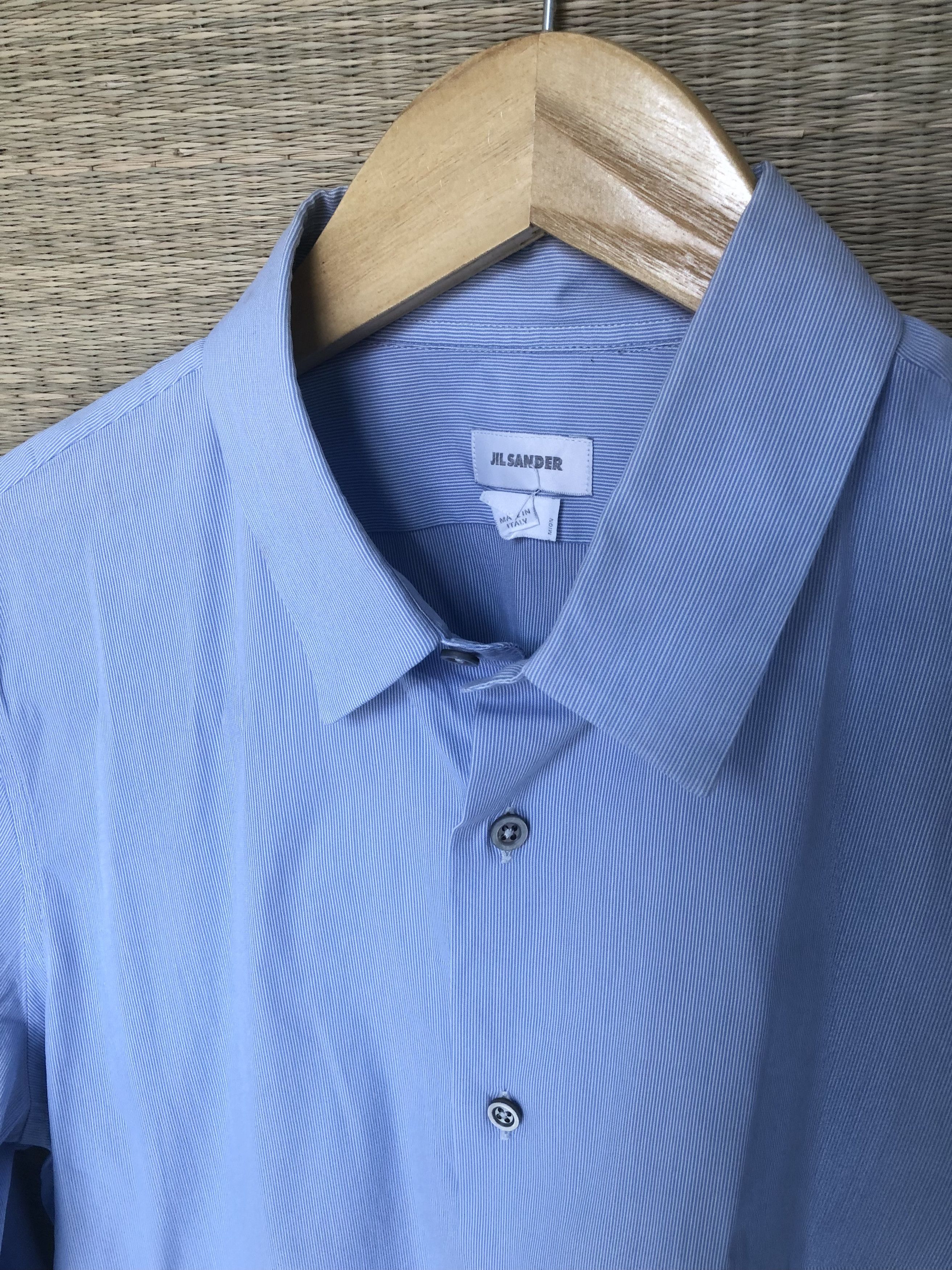 Jil Sander baby blue dress shirt Size US S / EU 44-46 / 1 - 2 Thumbnail