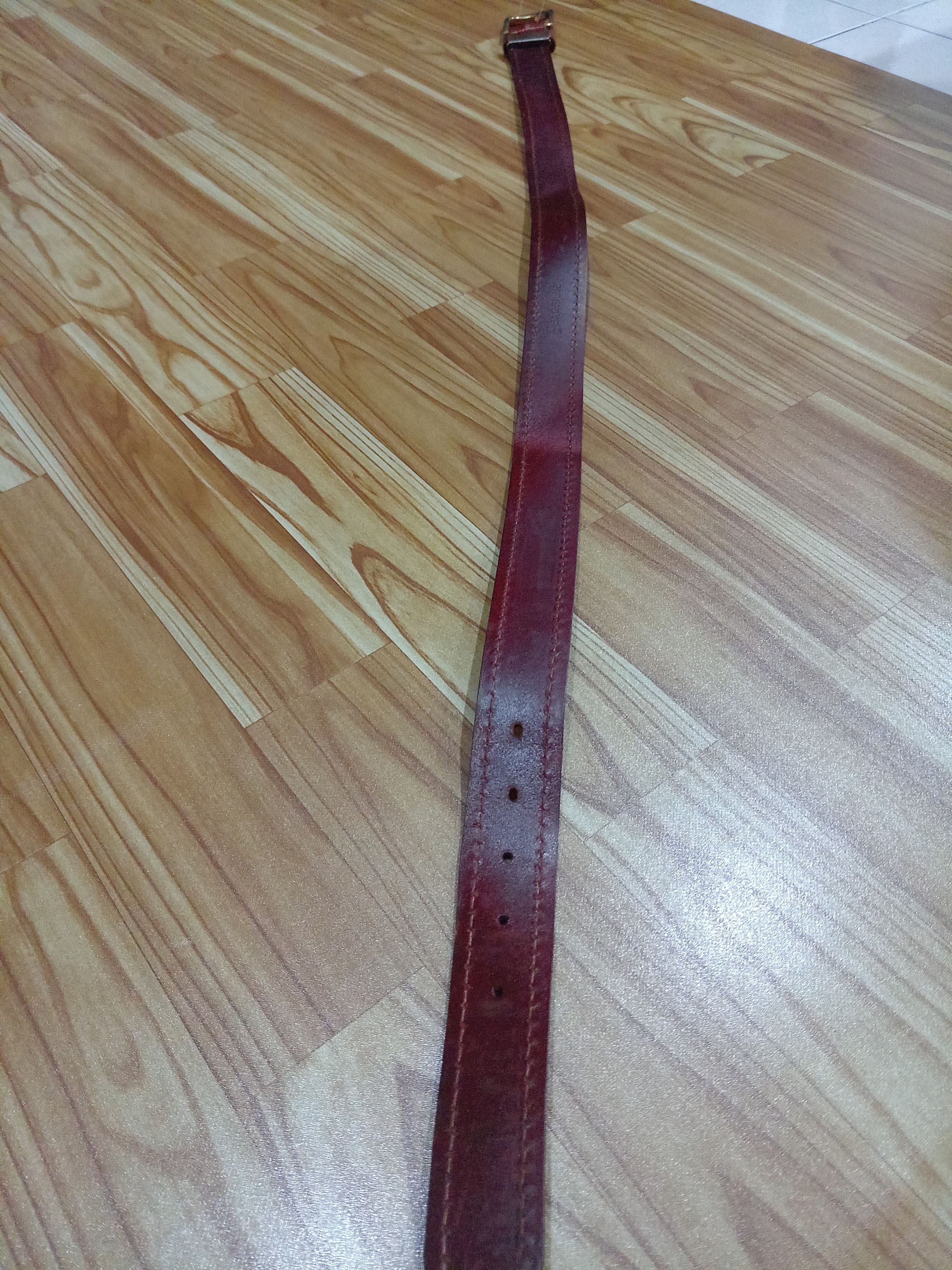 Japanese Brand × RAGEBLUE Rageblue leather belt size max 34 inc Size 34 - 5 Thumbnail
