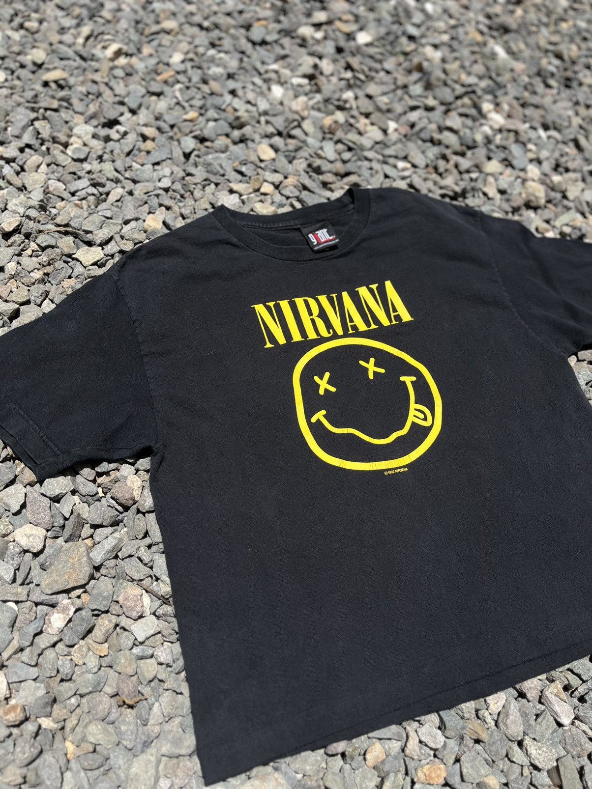 Nirvana VINTAGE NIRVANA SMILE SMILEY 90s Size US M / EU 48-50 / 2 - 2 Thumbnail