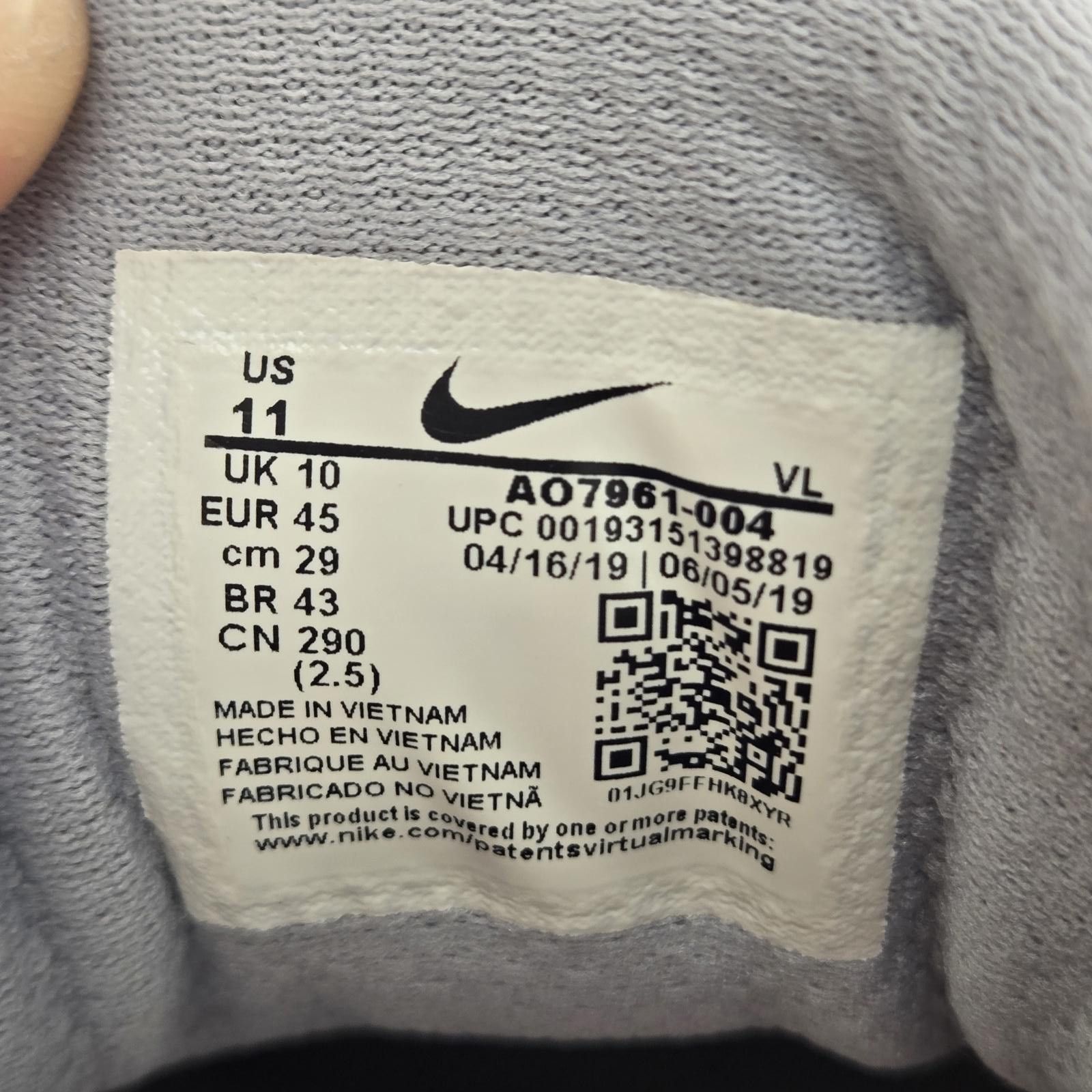 Nike Nike Air Baseball Cleats - Size 11 - Gray Size ONE SIZE - 3 Thumbnail