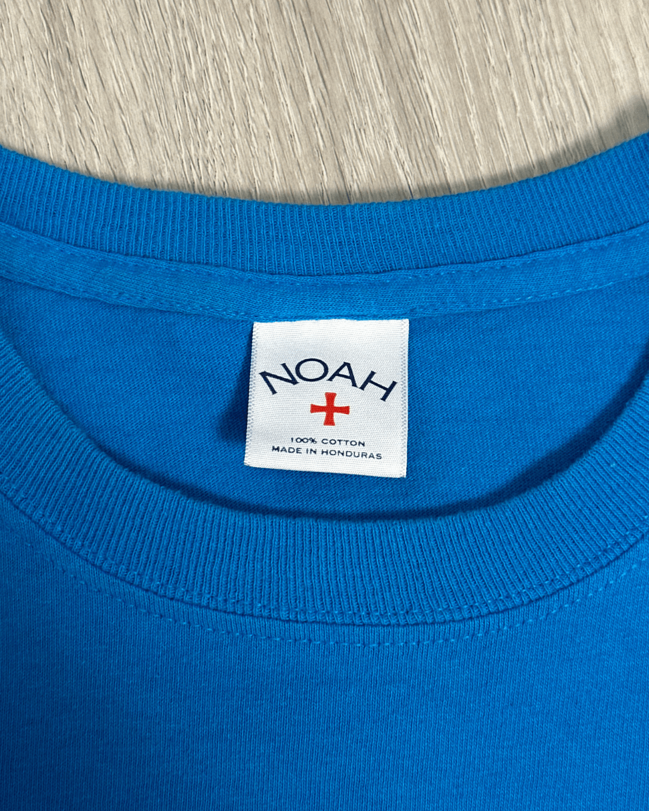 Noah Noah SS19 Vayu Wind God Embroidered Men's Blue T-Shirt - XS Size US XS / EU 42 / 0 - 5 Thumbnail
